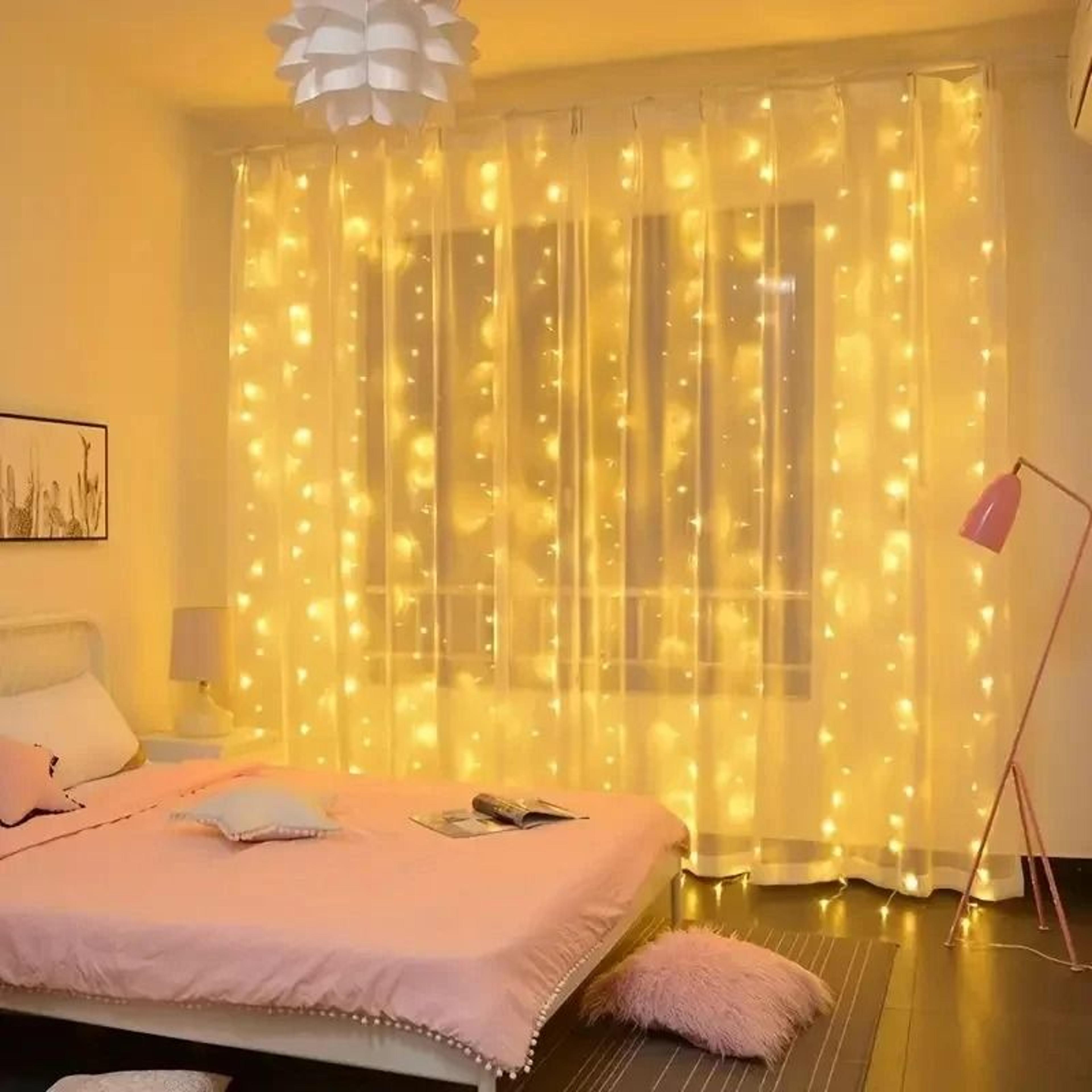 Celestial Cascade USB Hanging Backdrop String Lights 3
