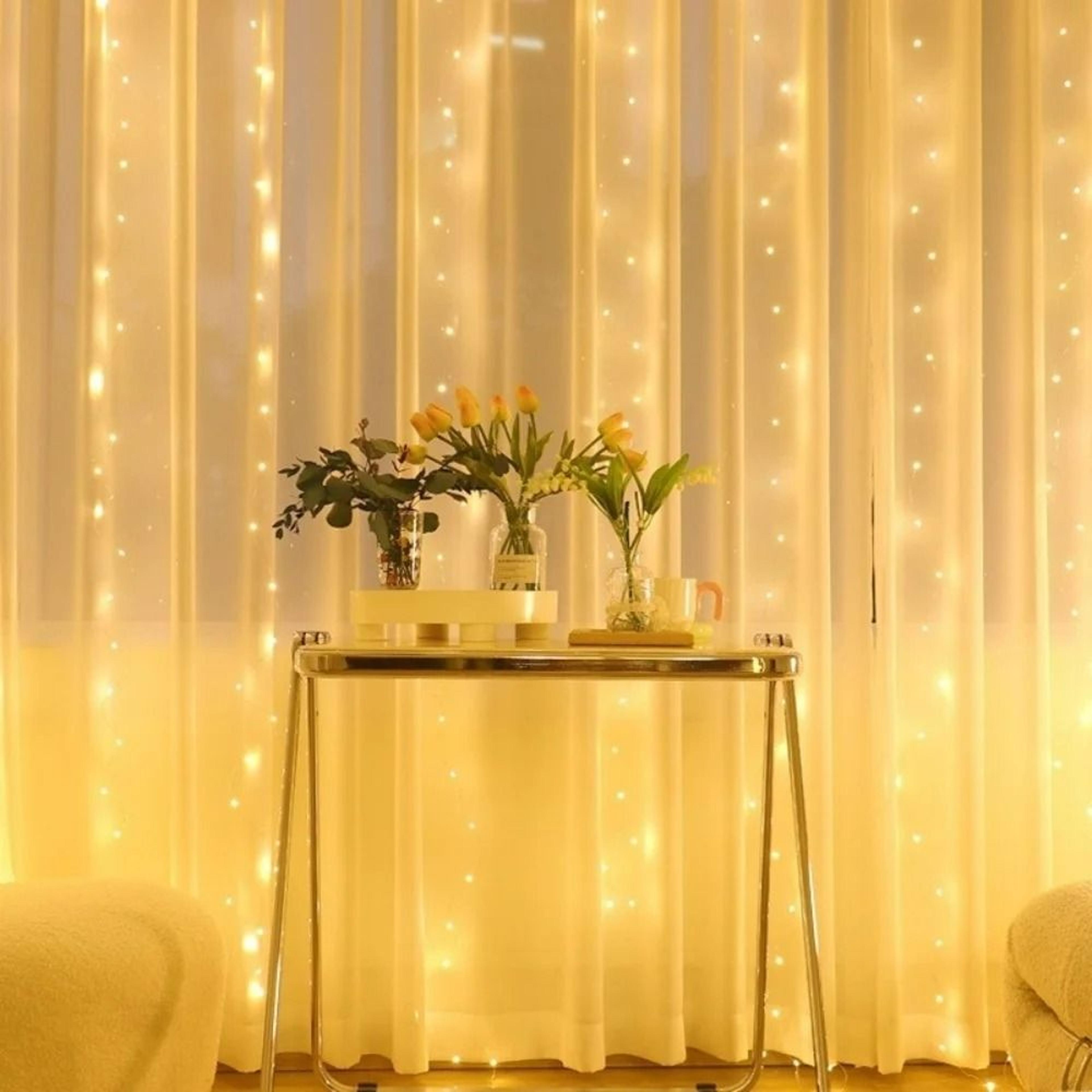 Illuminated Haven USB Hanging LED Backdrop Grid 8