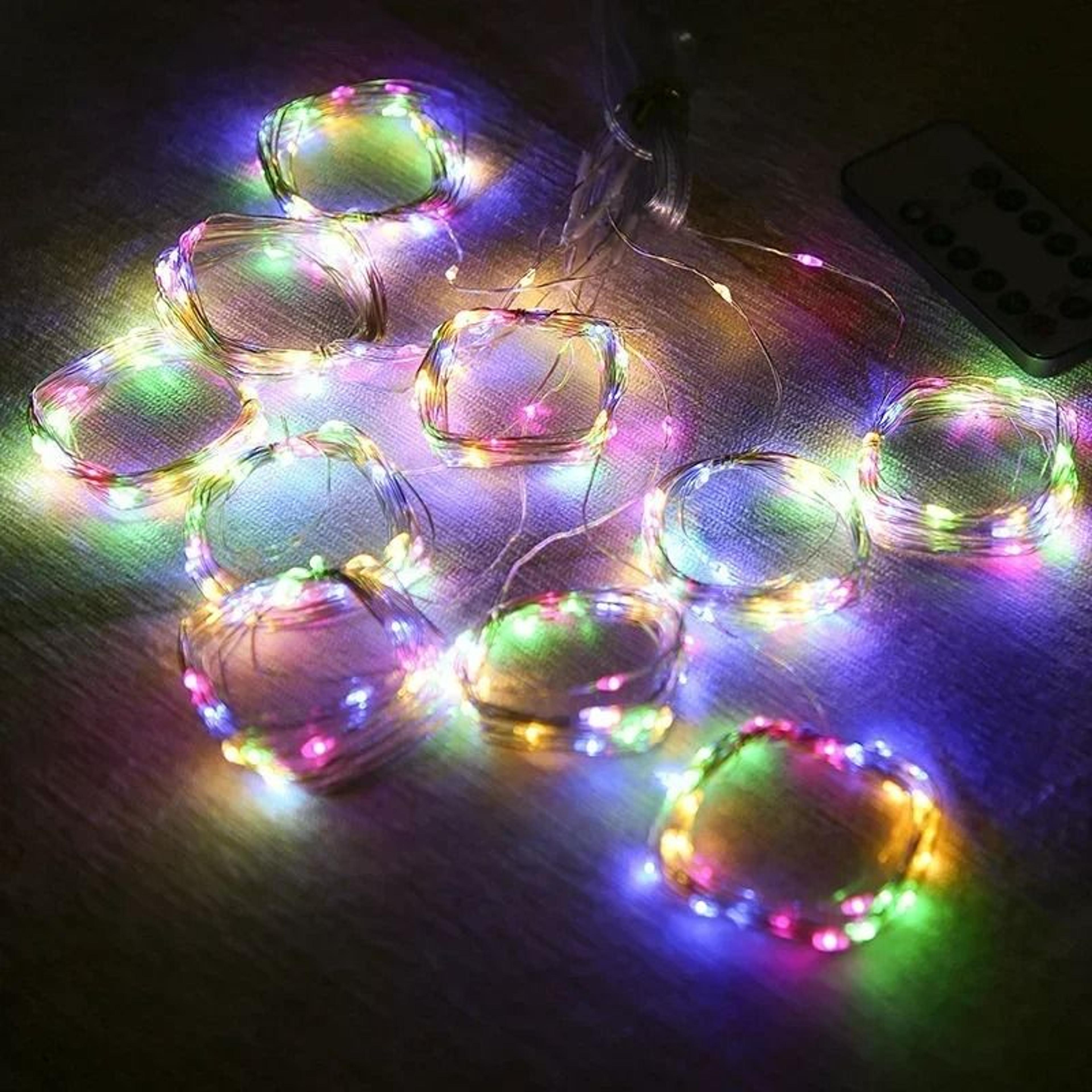USB Ambient Cascade Wave Wall LED Drapes Remote Control 1