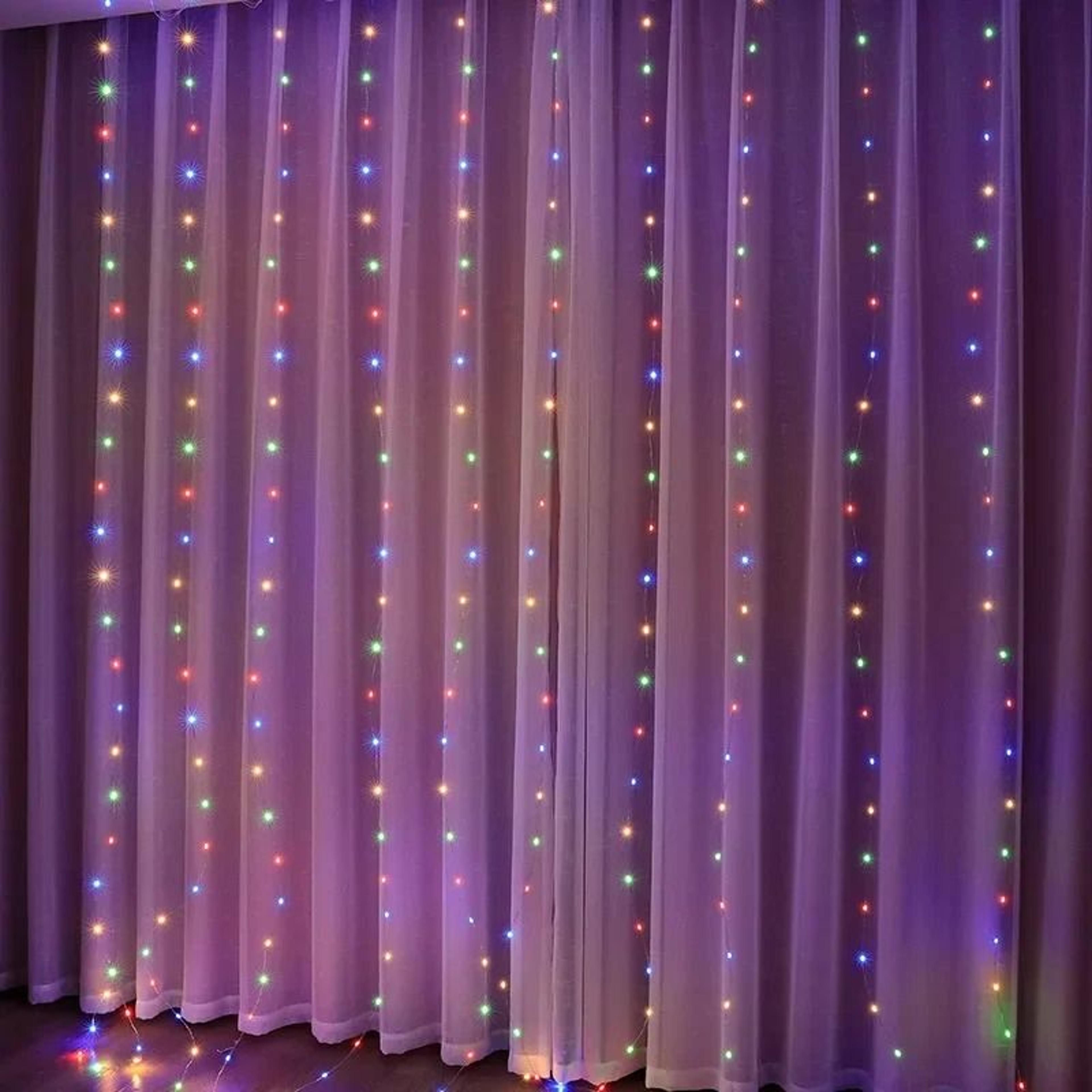 Celestial Cascade USB Hanging Backdrop String Lights USB Festoon 2