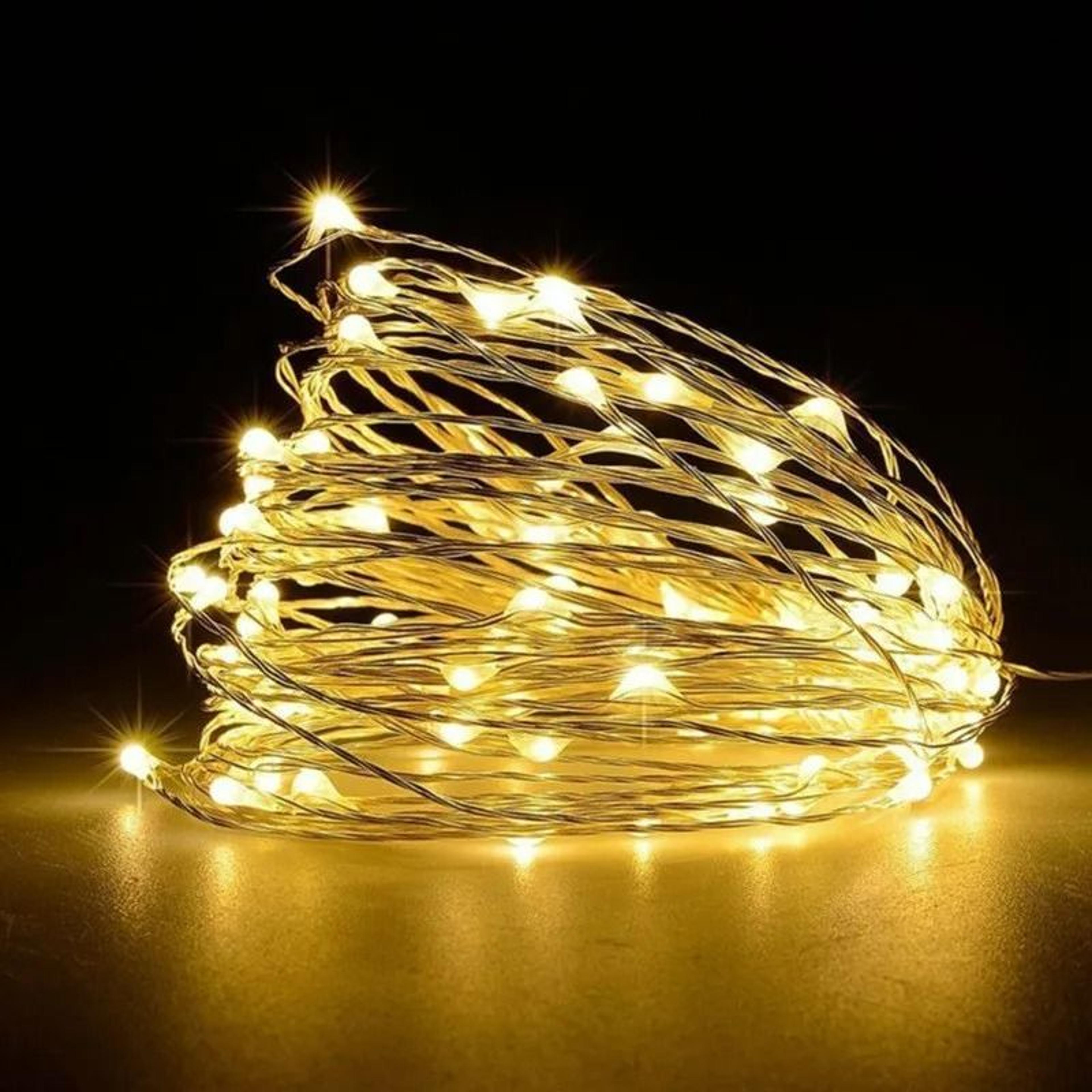Glow Sphere BatteryPowered Micro LED Fairy String Lights 8