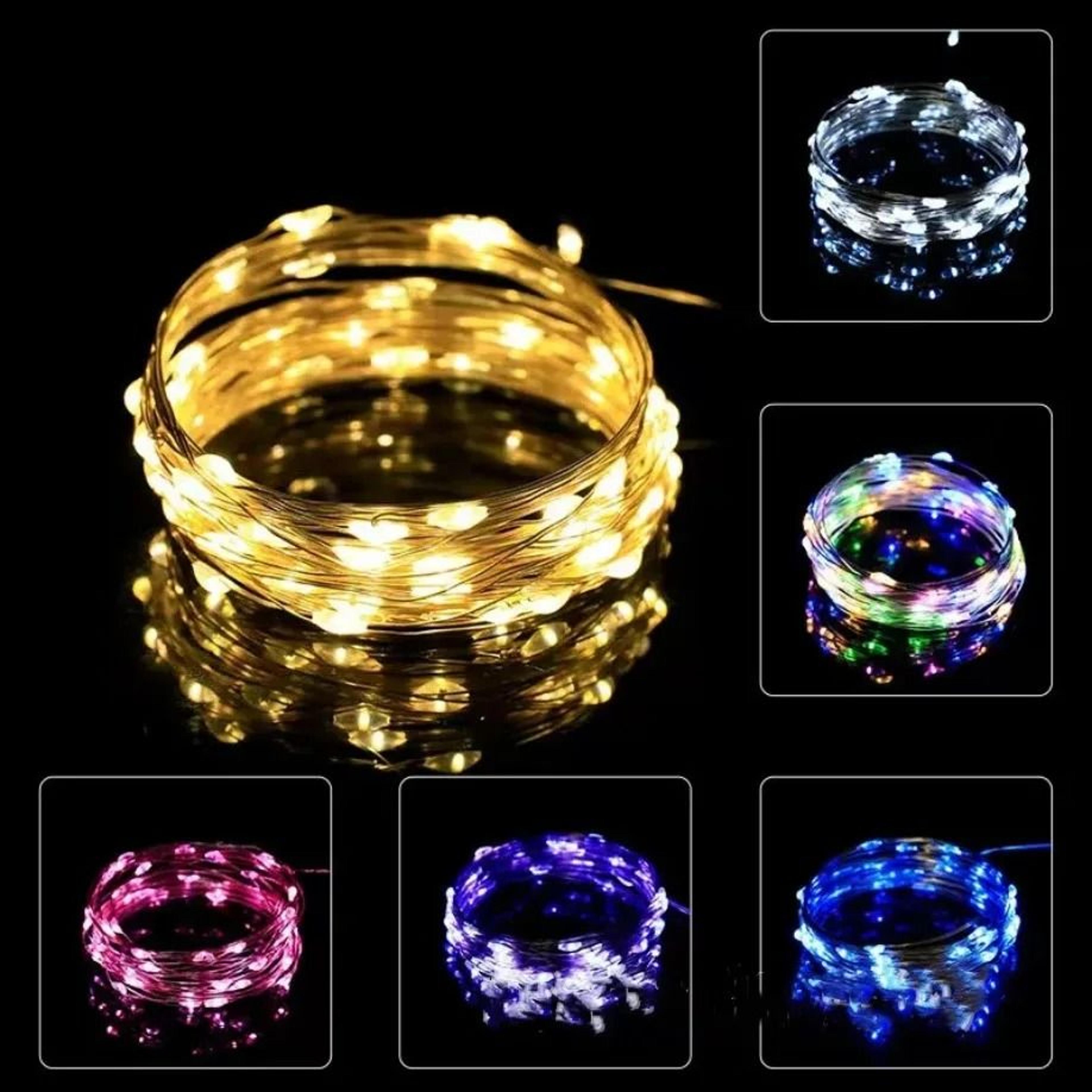 BatteryPowered Waterproof Copper Wire LED Fairy String Lights 2