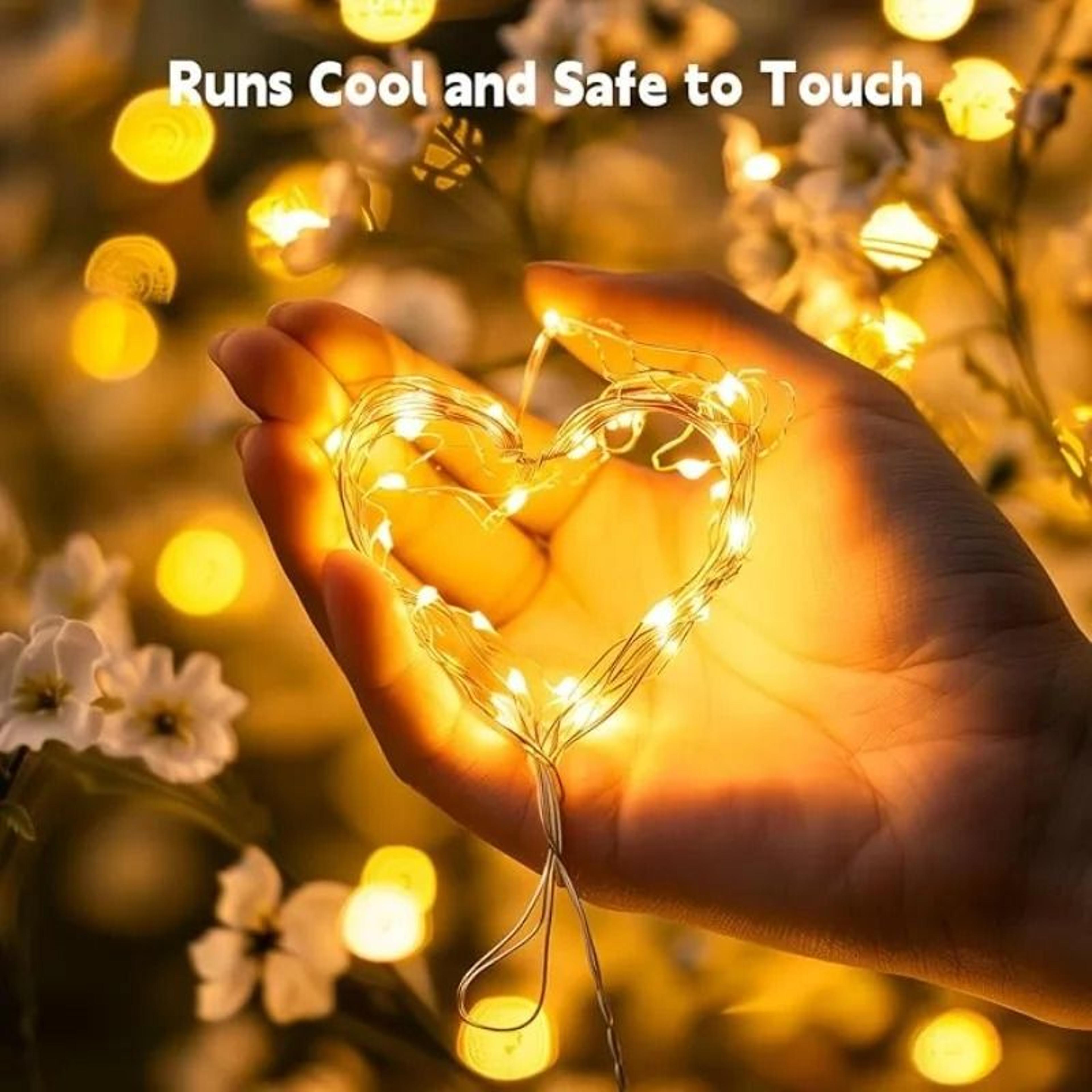 Waterproof Silver Wire Battery LED Fairy Lights 1