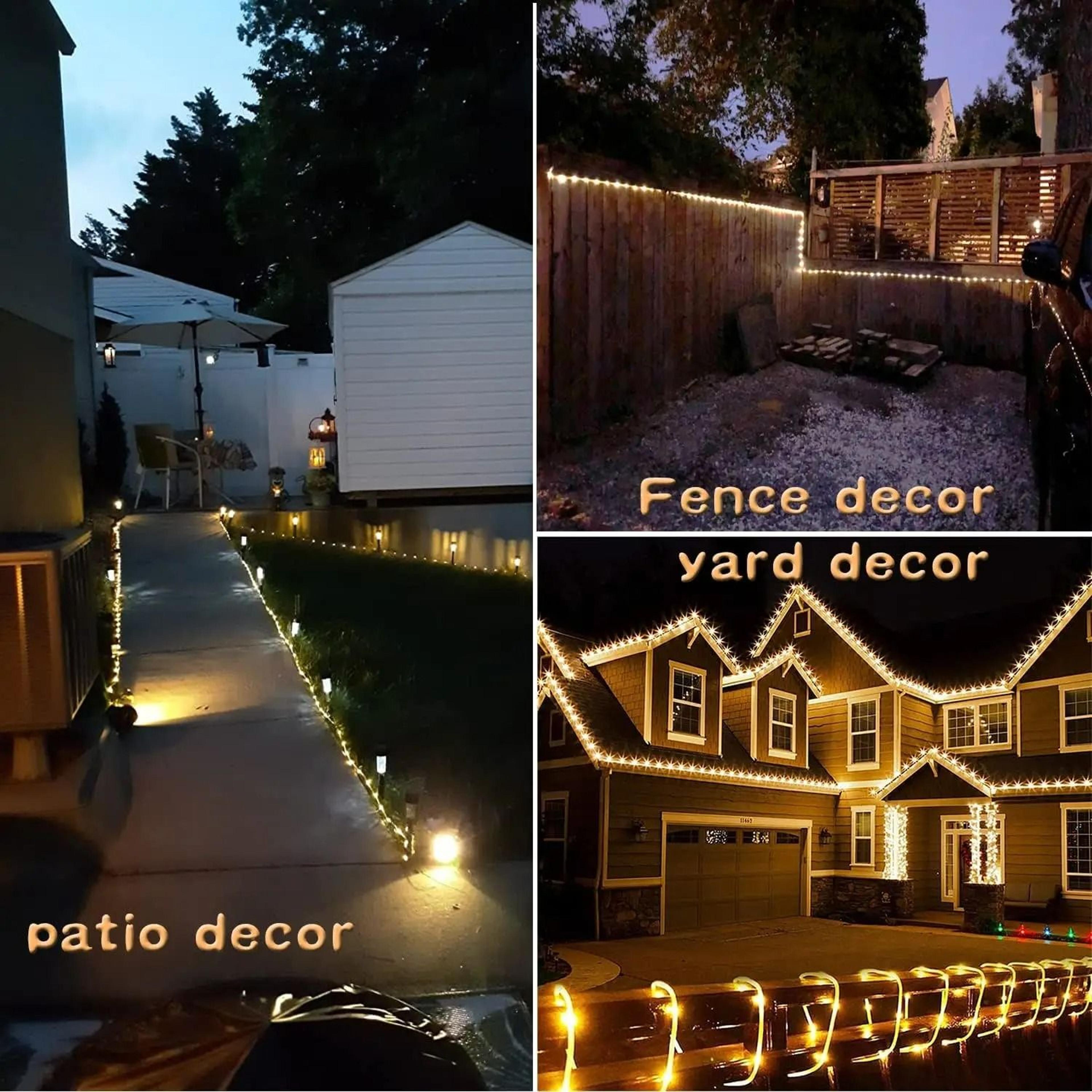 Outdoor Solar LED Tube Rope Lights 5