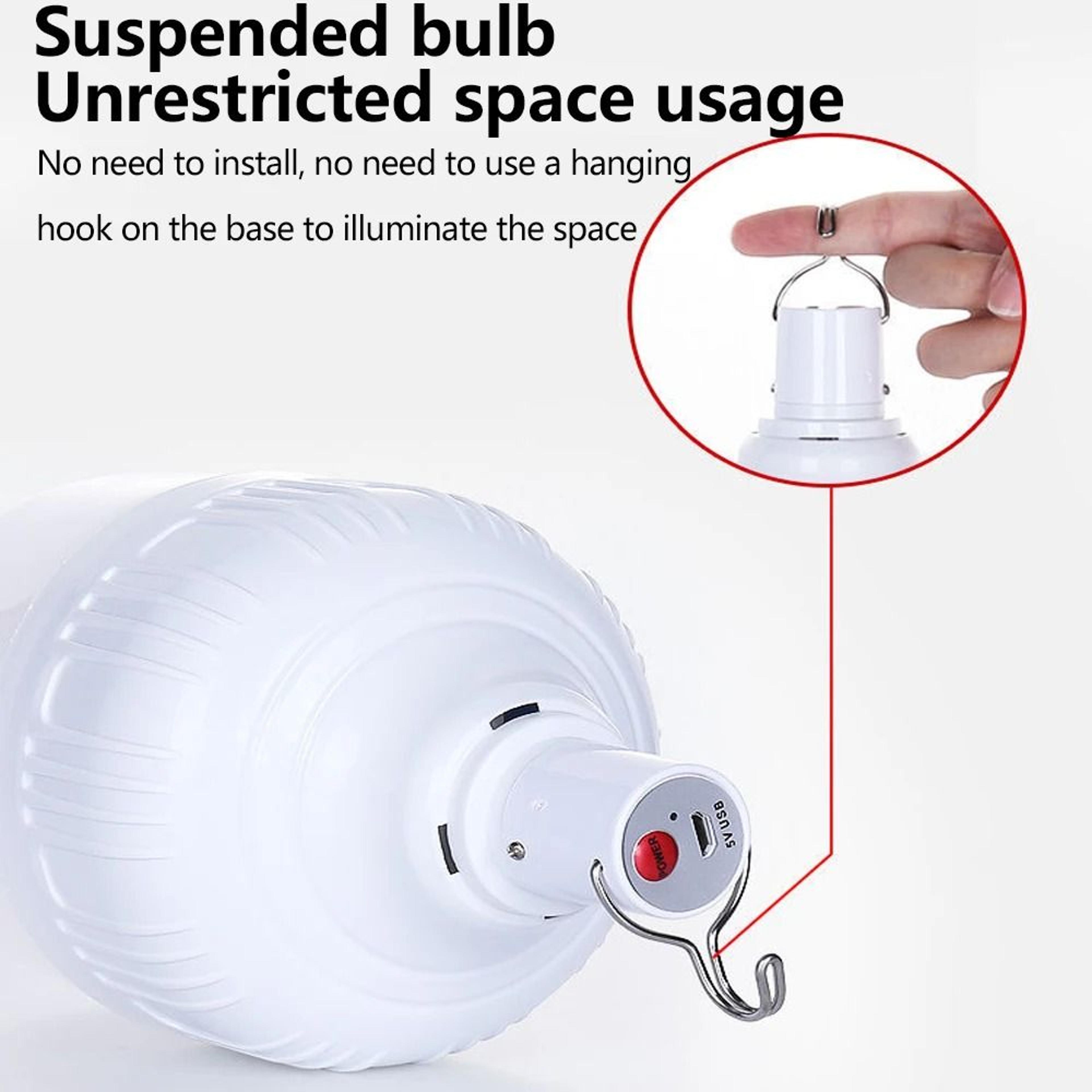 USB Rechargeable Multifunctional Portable Outdoor LED Emergency Light Bar 3