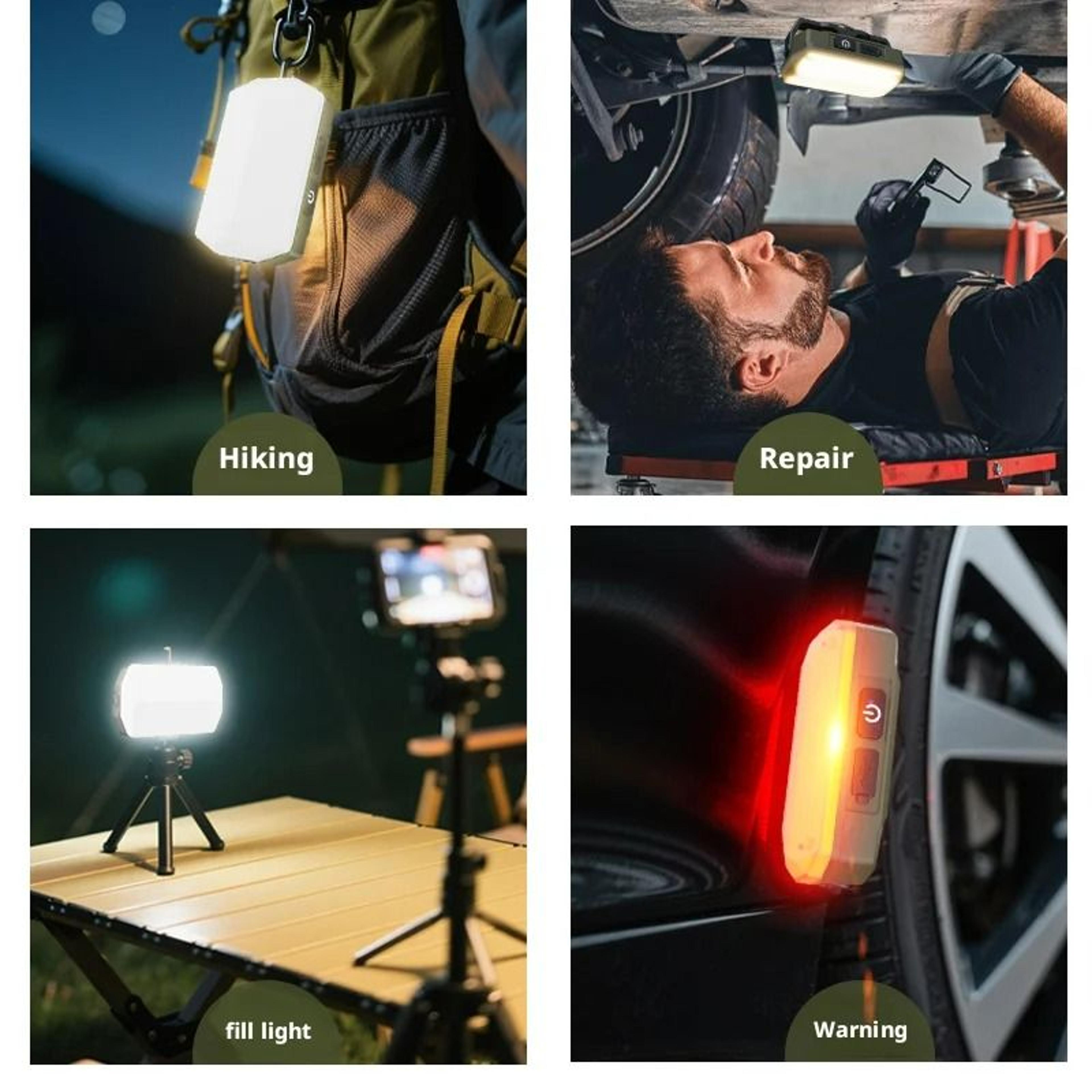 Portable 4000mAh Rechargeable Outdoor Camping Lantern  Work Light 4