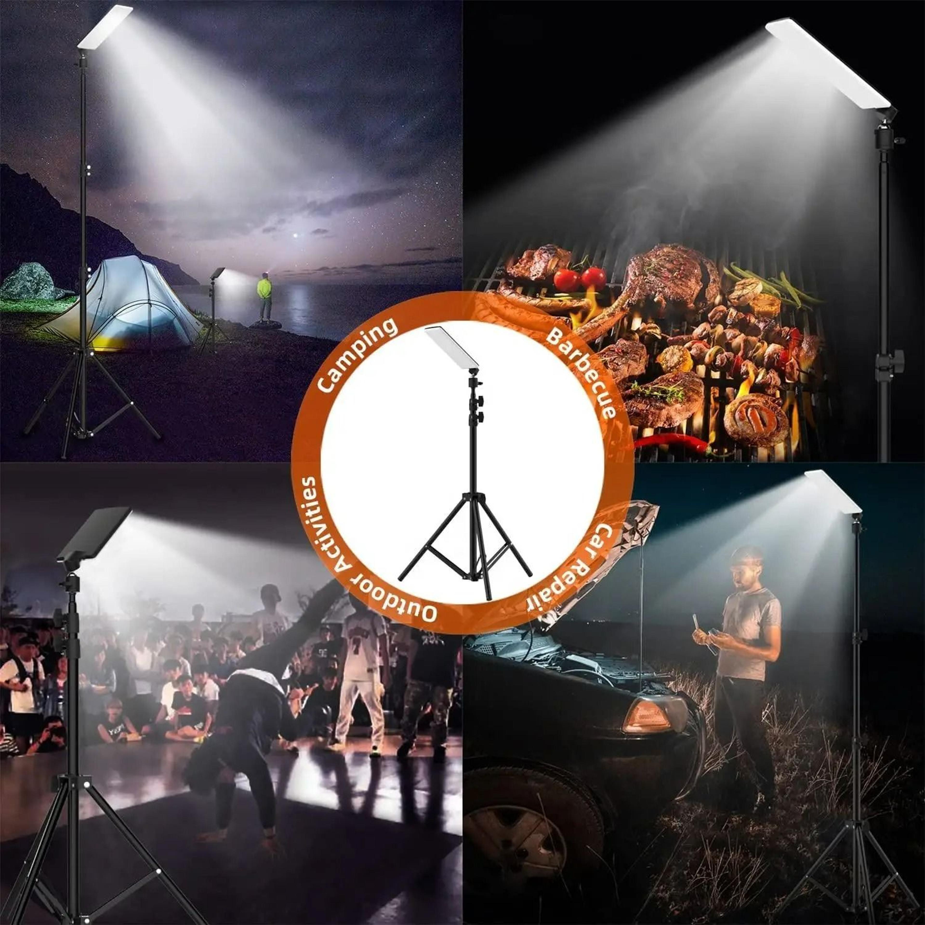 1680Lumen Portable LED Work Light With Adjustable Telescoping Tripod Stand 3