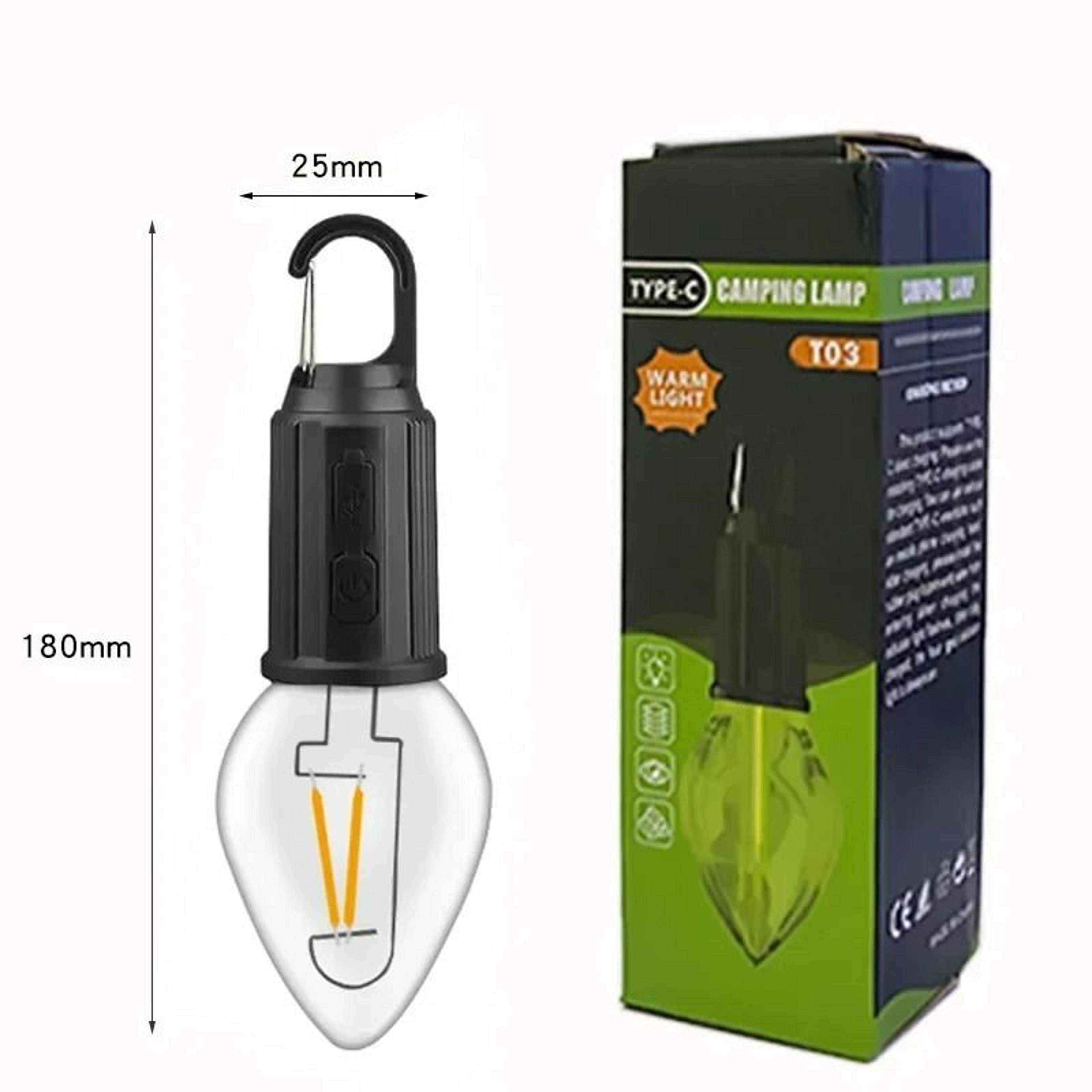 Portable LED Camping Light  TypeC Rechargeable Lantern 7