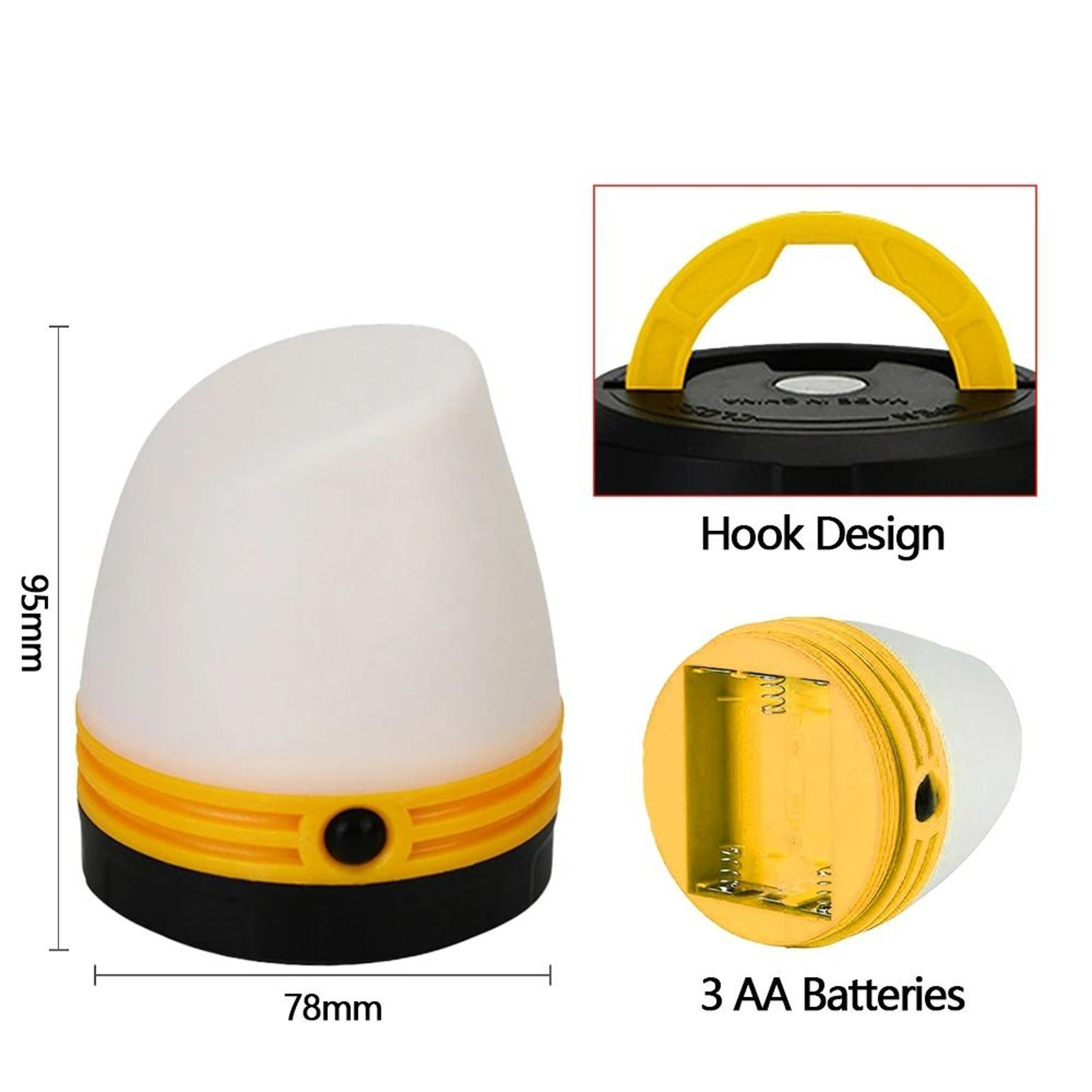 Portable LED Camping Tent Light  Magnetic Base Lantern 2