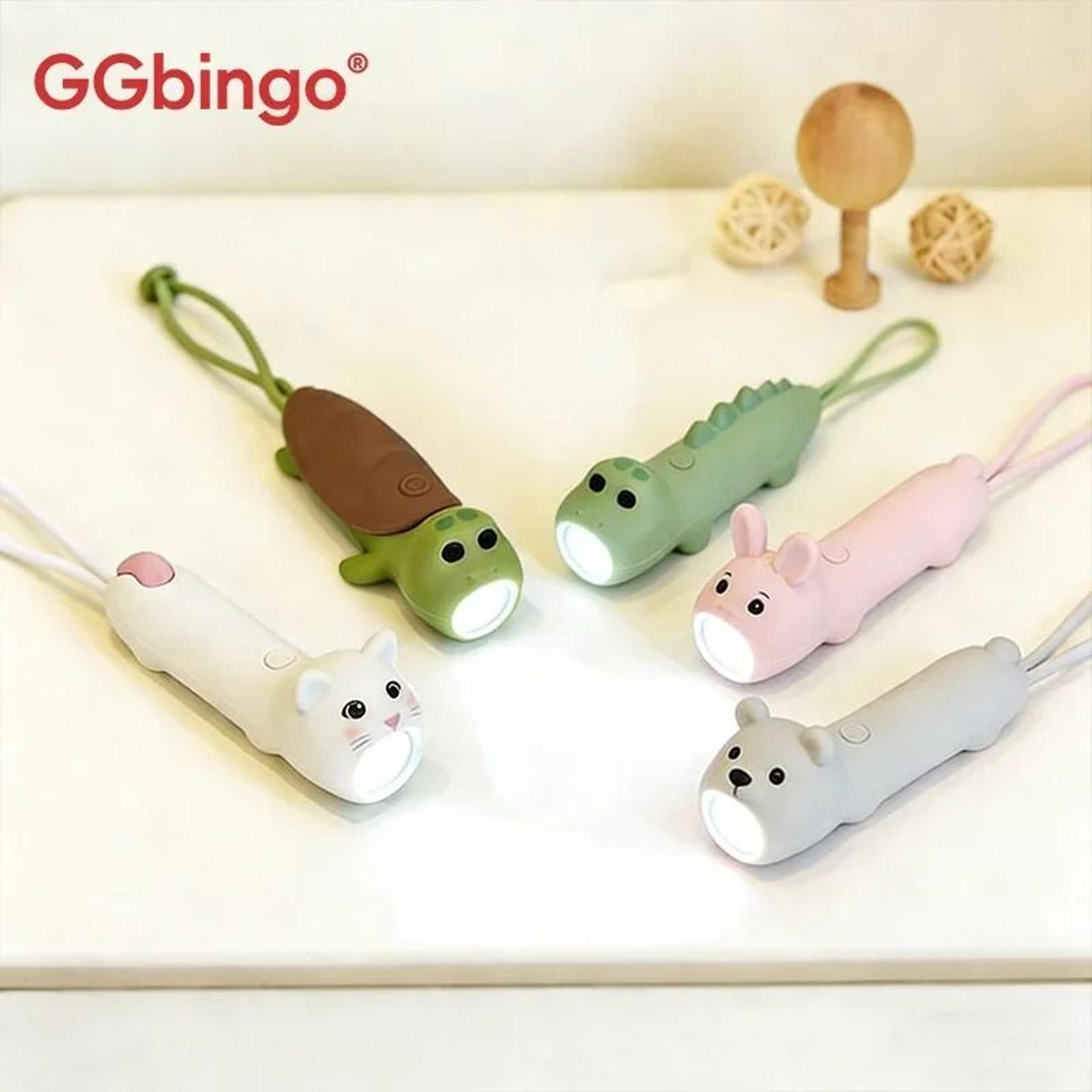 Soft Silicone LED Animal Nightlight  Portable Rechargeable Flashlight 1