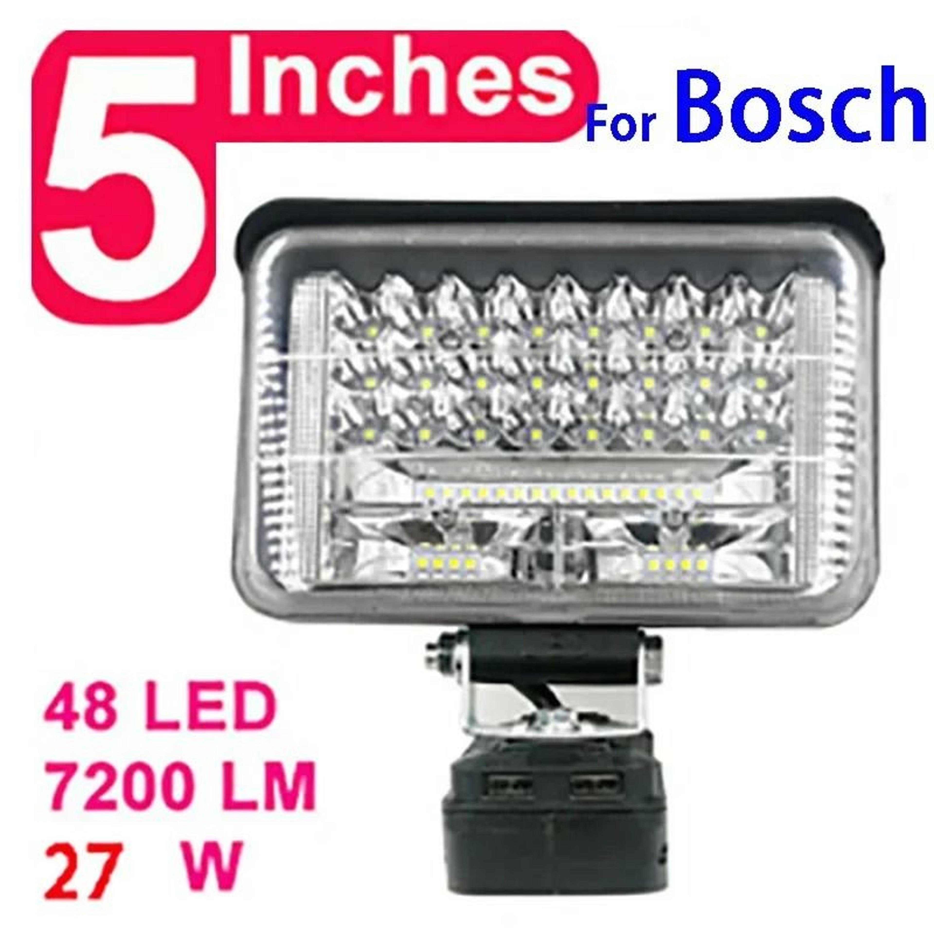 18V Tool Battery LED Work Light  USB Power Bank Adapter 5
