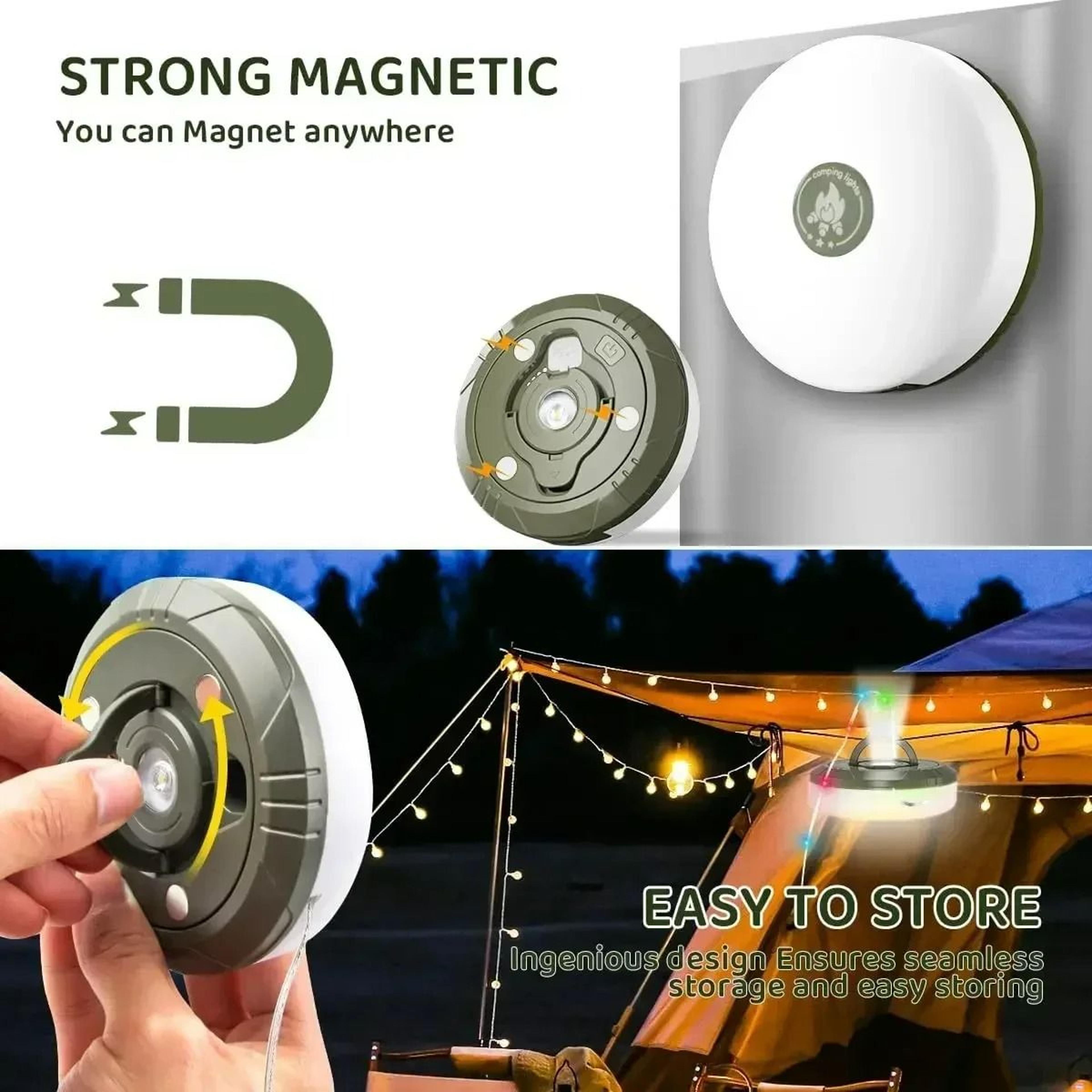 Scalable Retractable Outdoor Camping Light Chain  Tent String Lamp 1