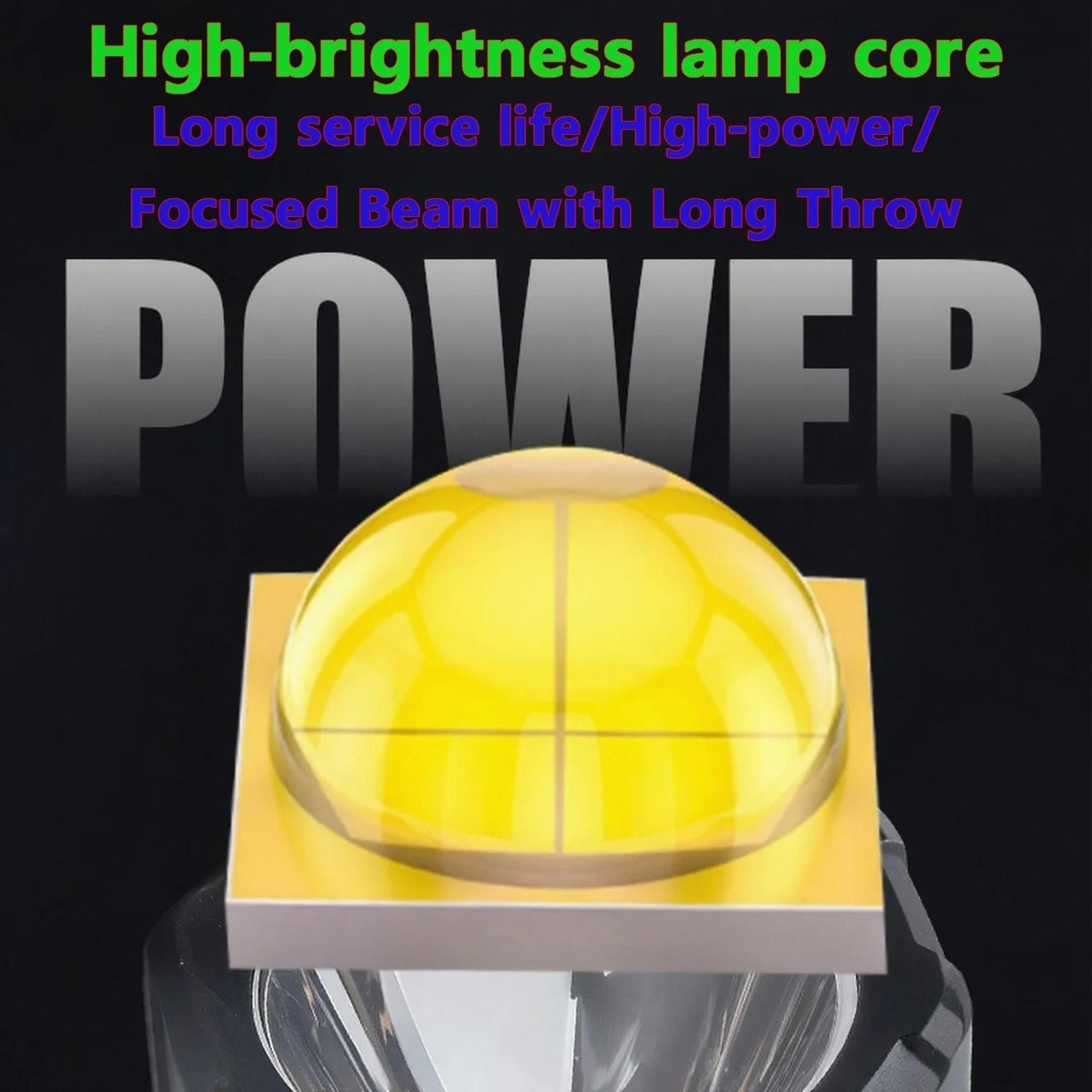 Portable Handheld SolarPowered Flashlight  Rechargeable Outdoor Torch 4