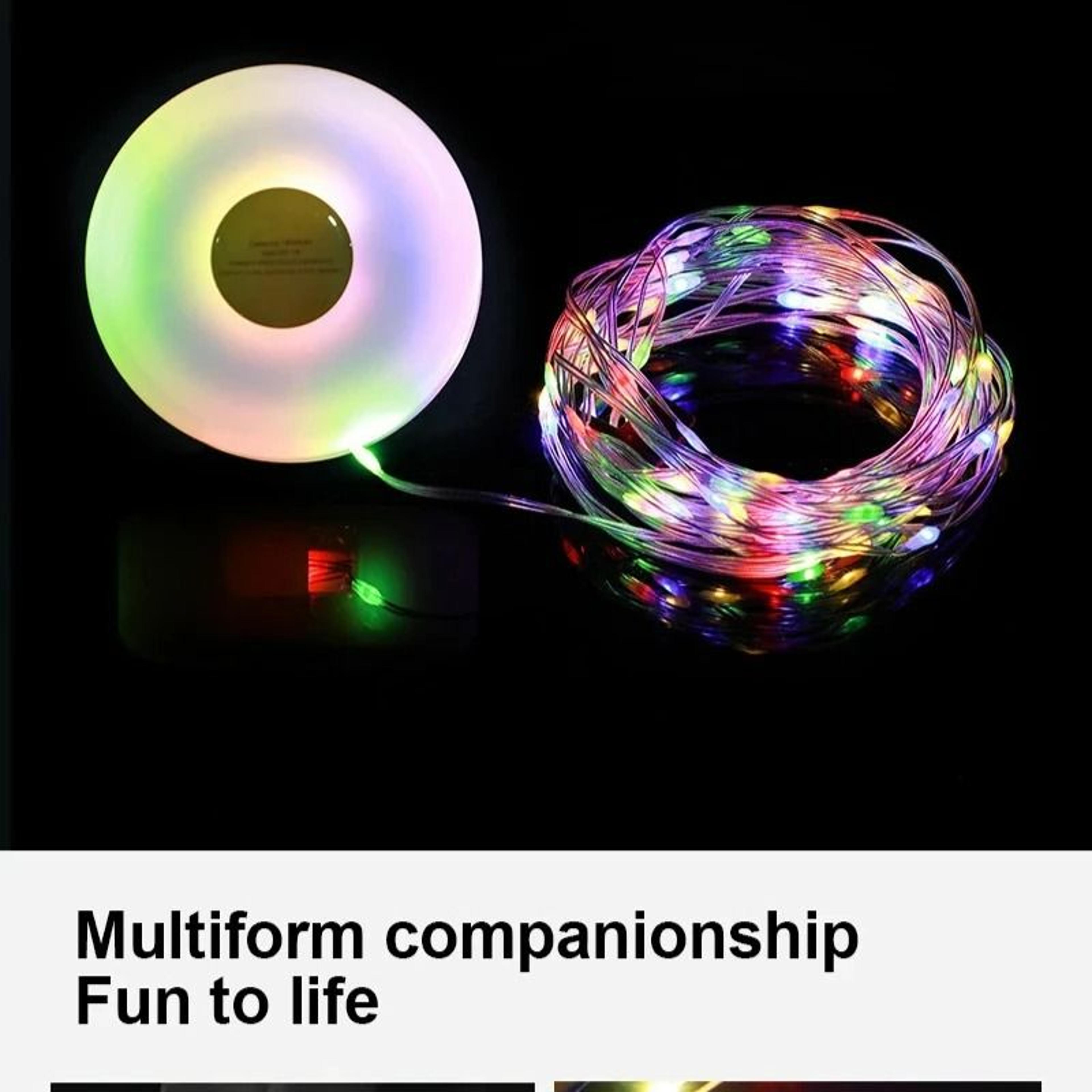 Retractable LED String Light Chain  Camping Atmosphere Lantern 6