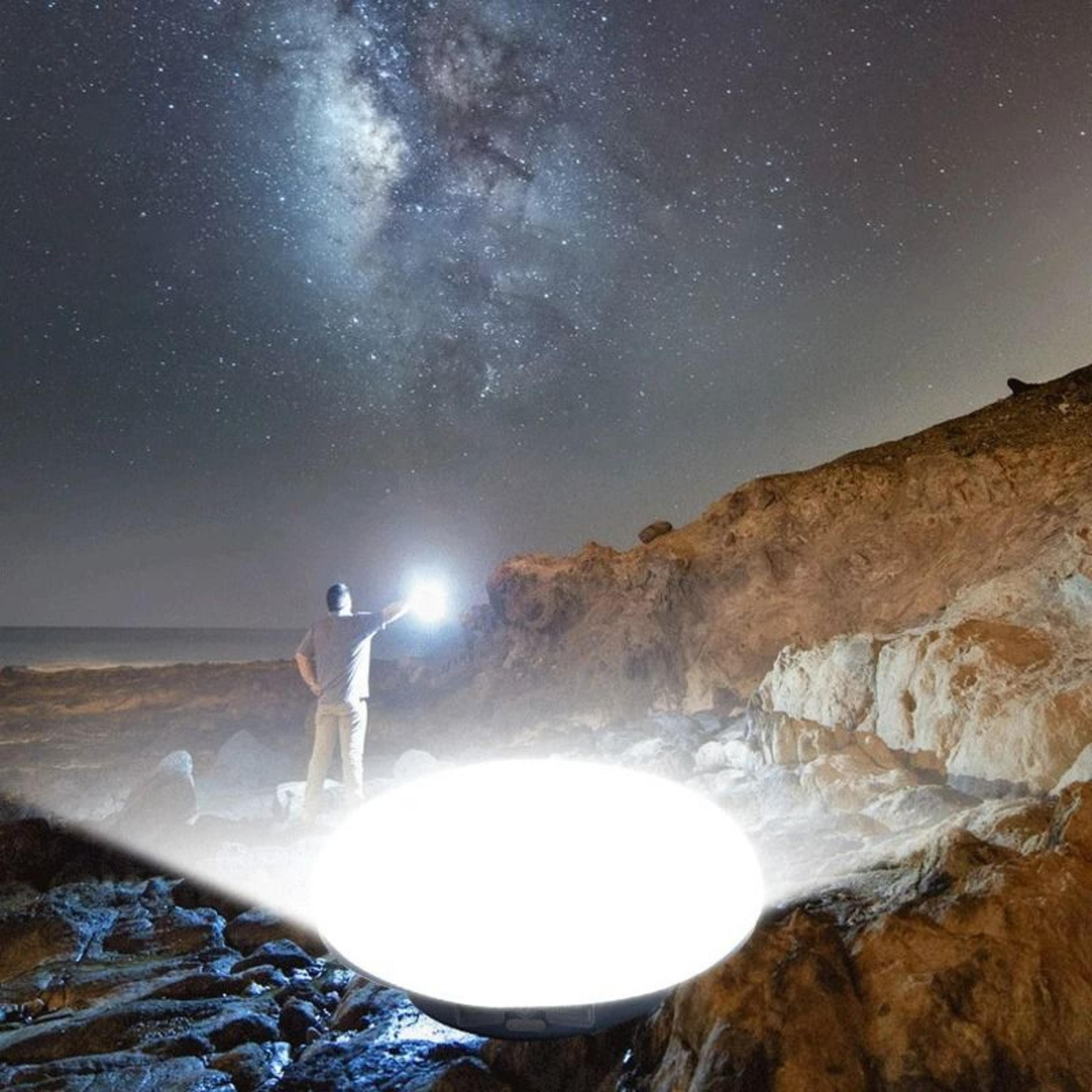 Magnetic Rechargeable LED Camping Lantern  Work Light 2