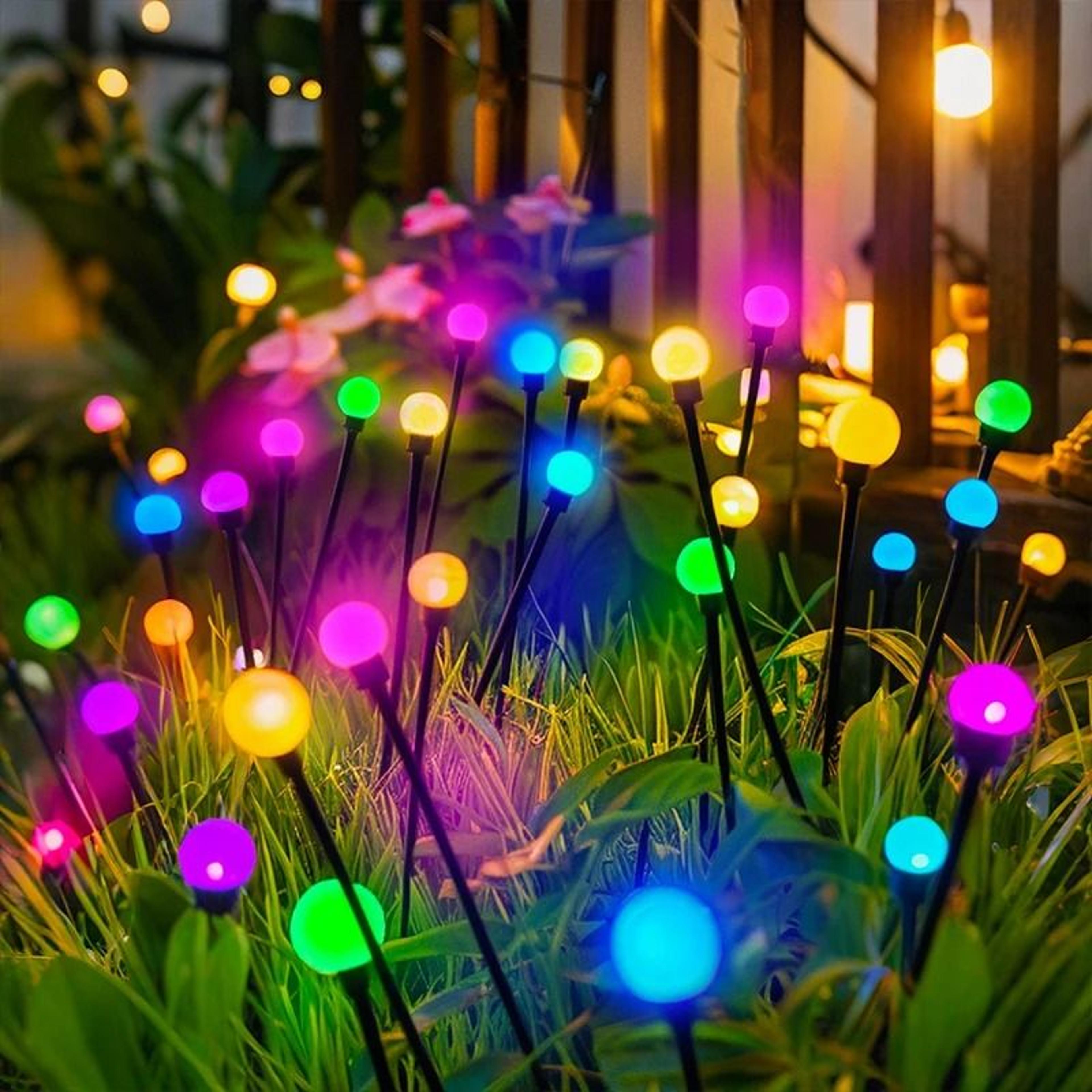 Solar Firefly Lights  Outdoor Waterproof Landscape Accent 0
