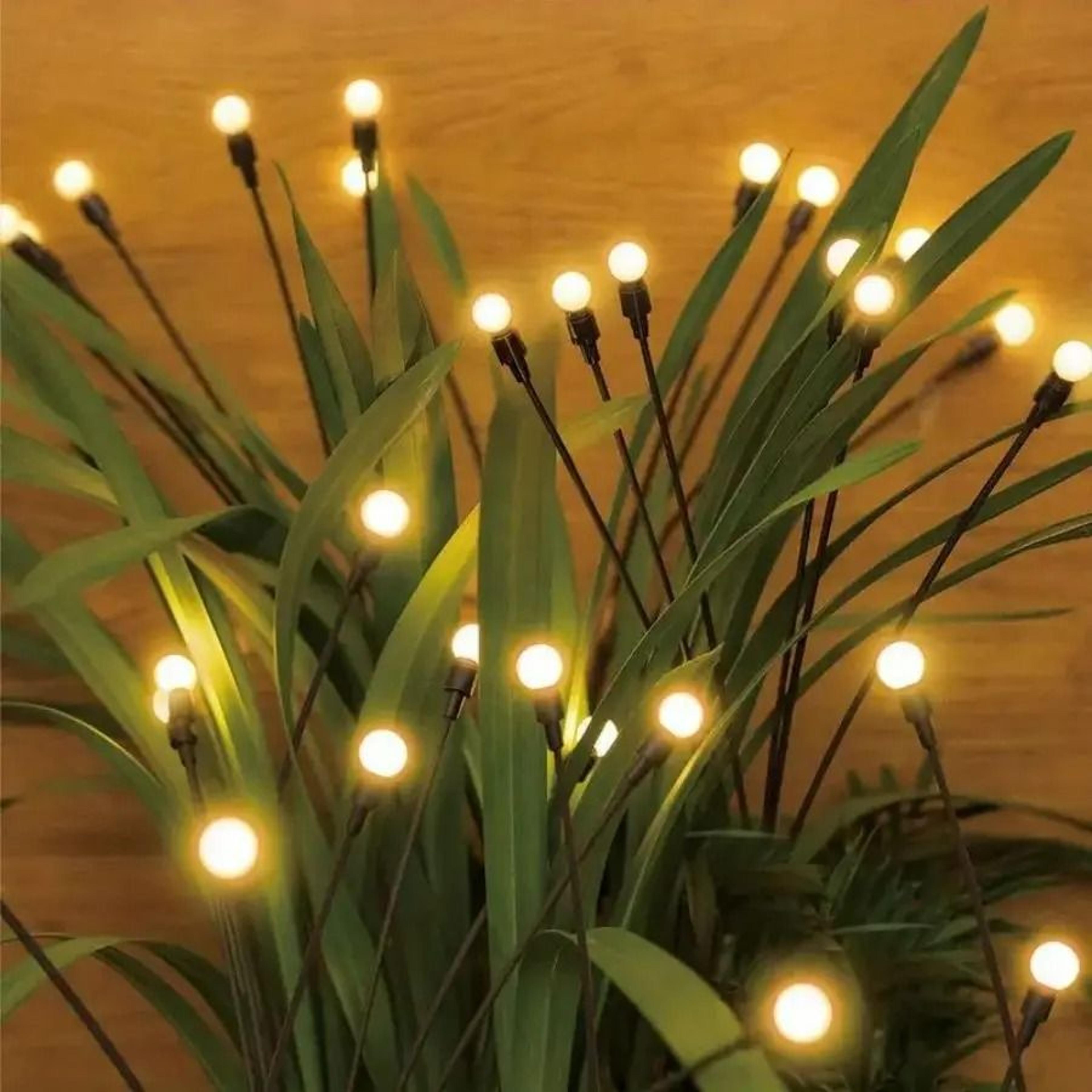 8LED Solar Firefly Garden Lights  Vibrant Outdoor Pathway Accent 4