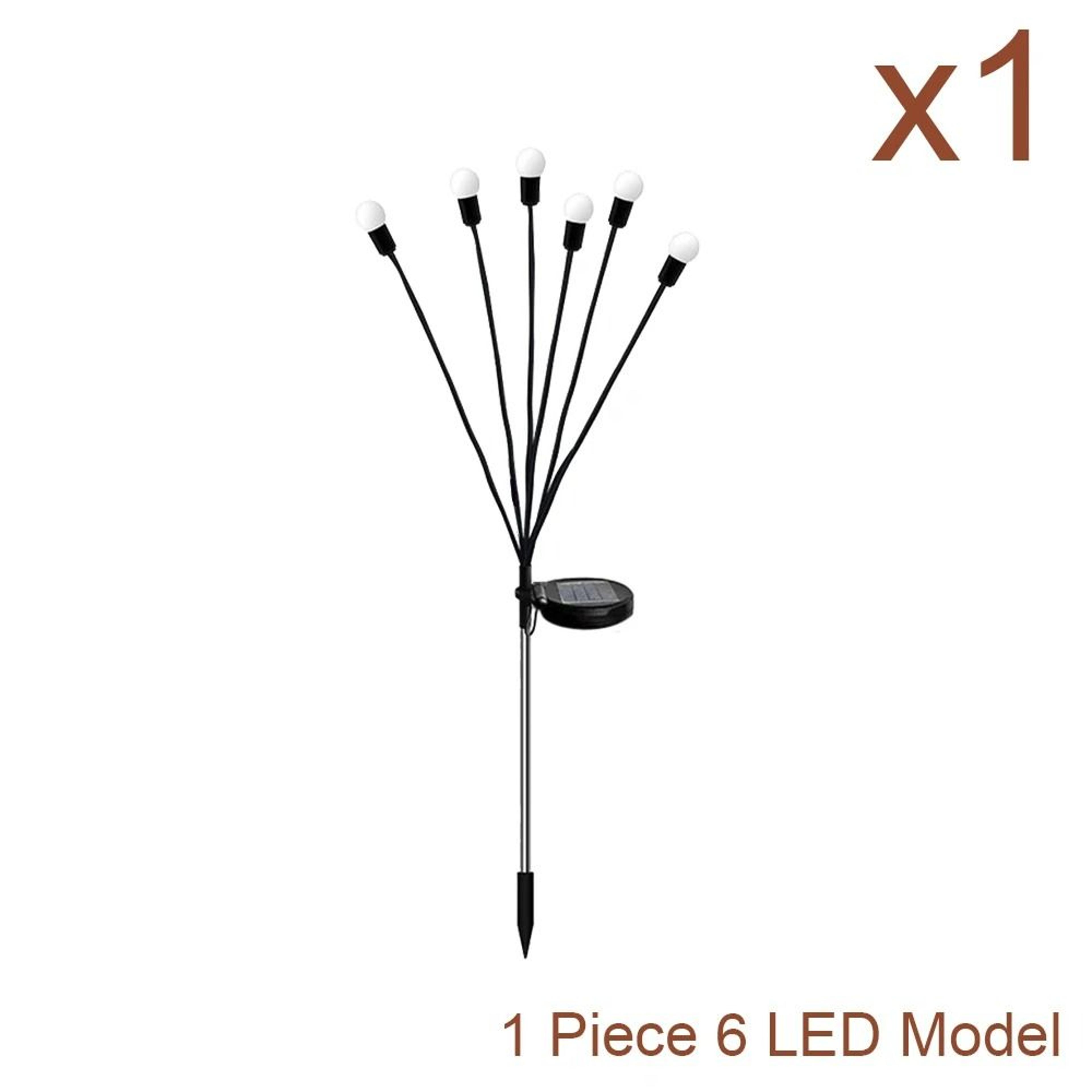 Solar LED Firefly String  Fairy Pathway Lights  Landscape Garland Accent 7