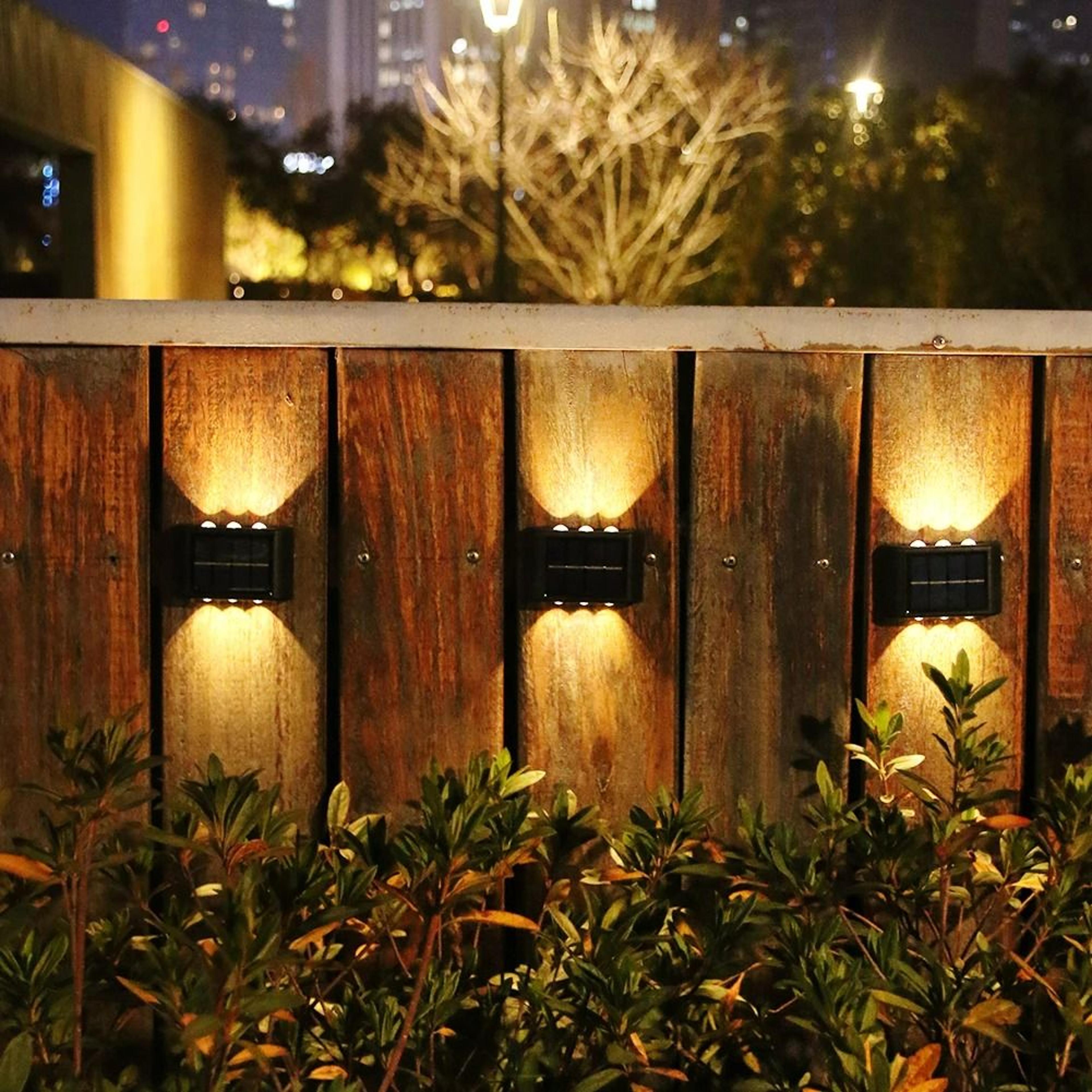 Solar Up  Down DualBeam LED Wall Lights 0