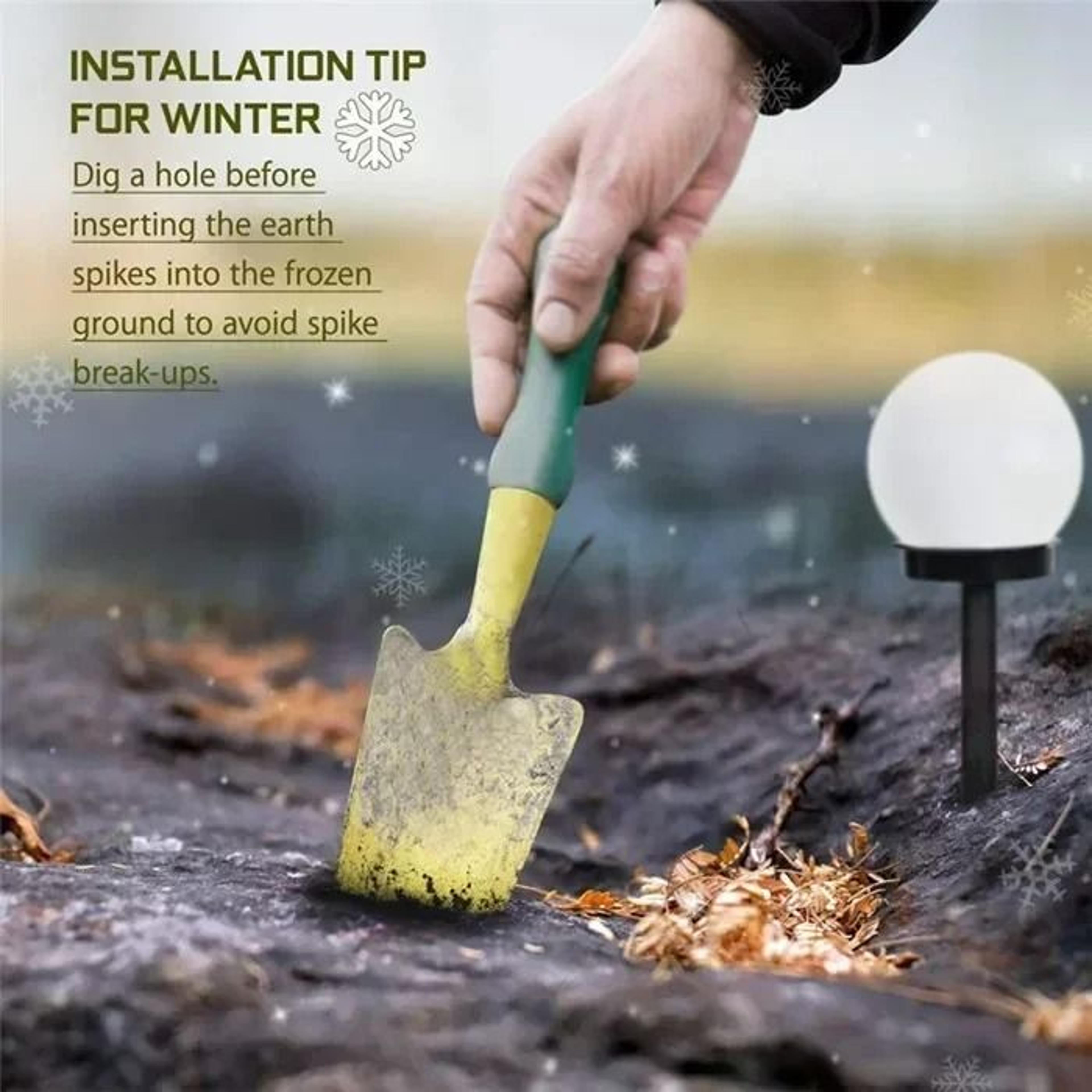 Solar Hanging LED Globe Light 5