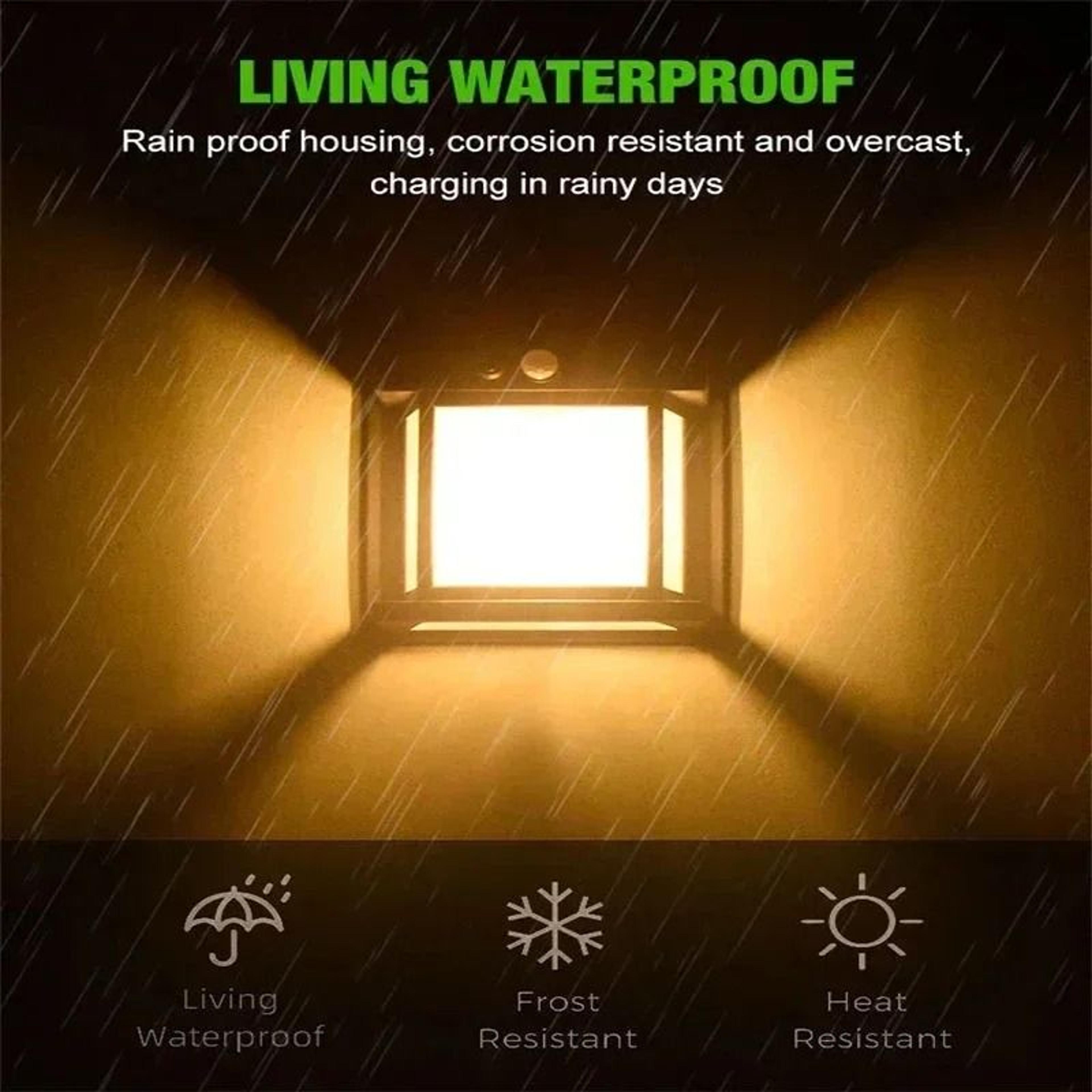 Solar Motion Sensor Tungsten Wall Lantern 5