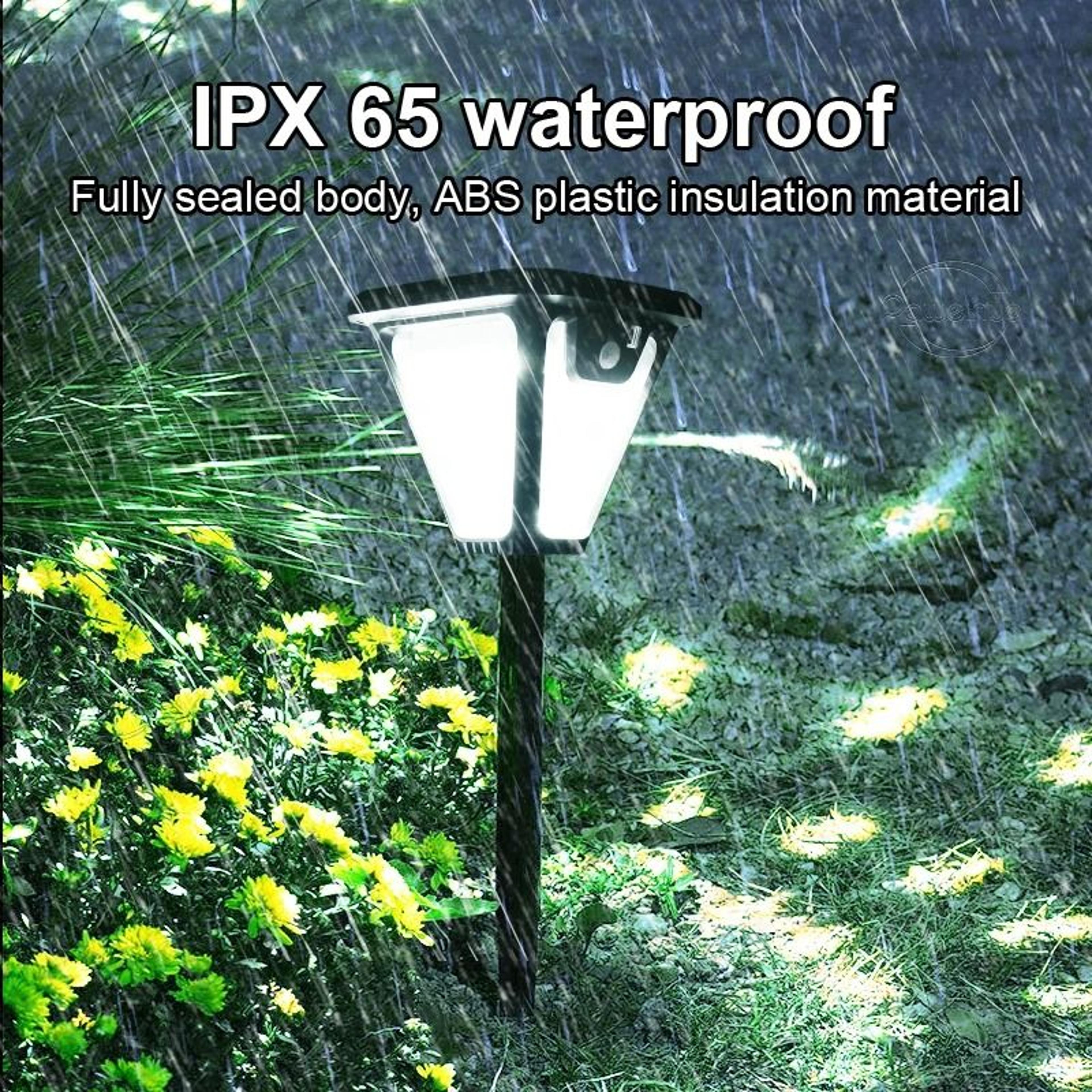5000K Solar Pathway Garden Motion Sensor Light 6