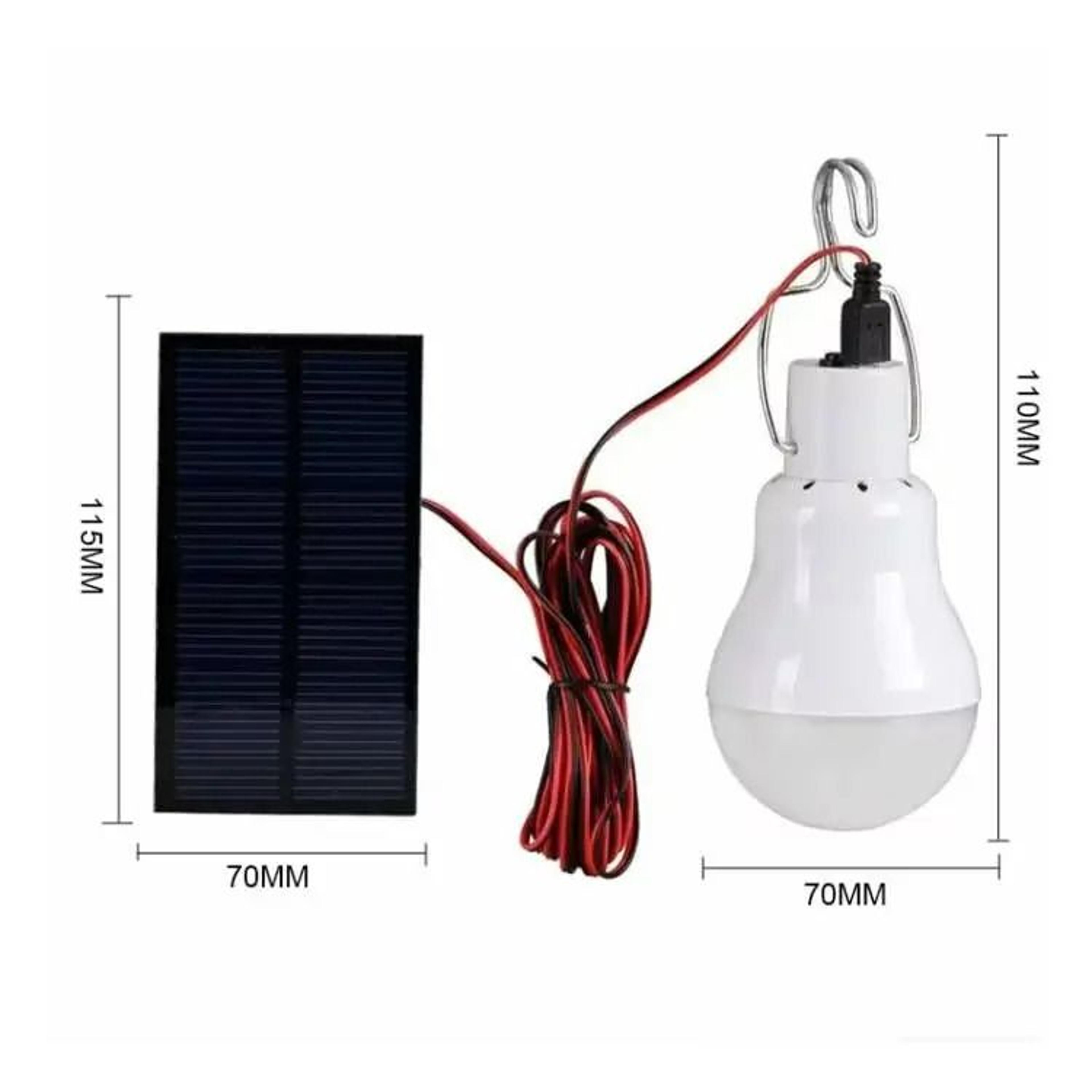 Solar Hanging Camping  Patio Emergency LED Bulb 6