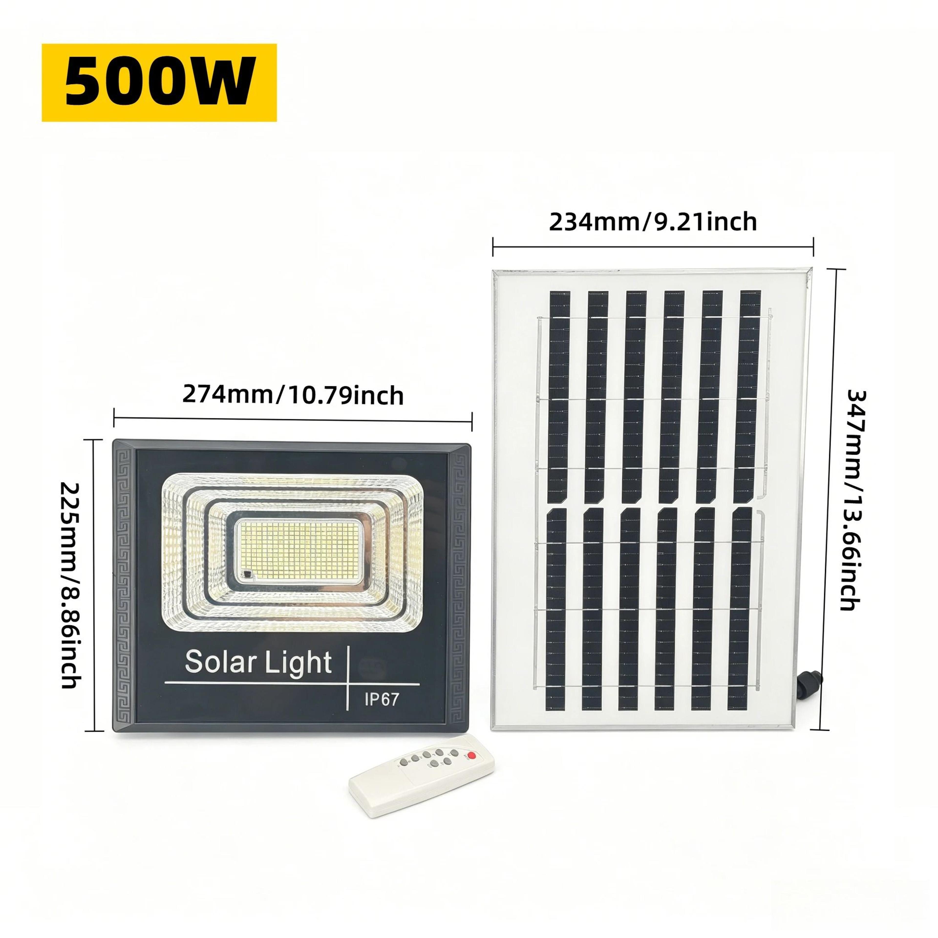 Commercial Extra HighPower Super Bright Solar Floodlight 4