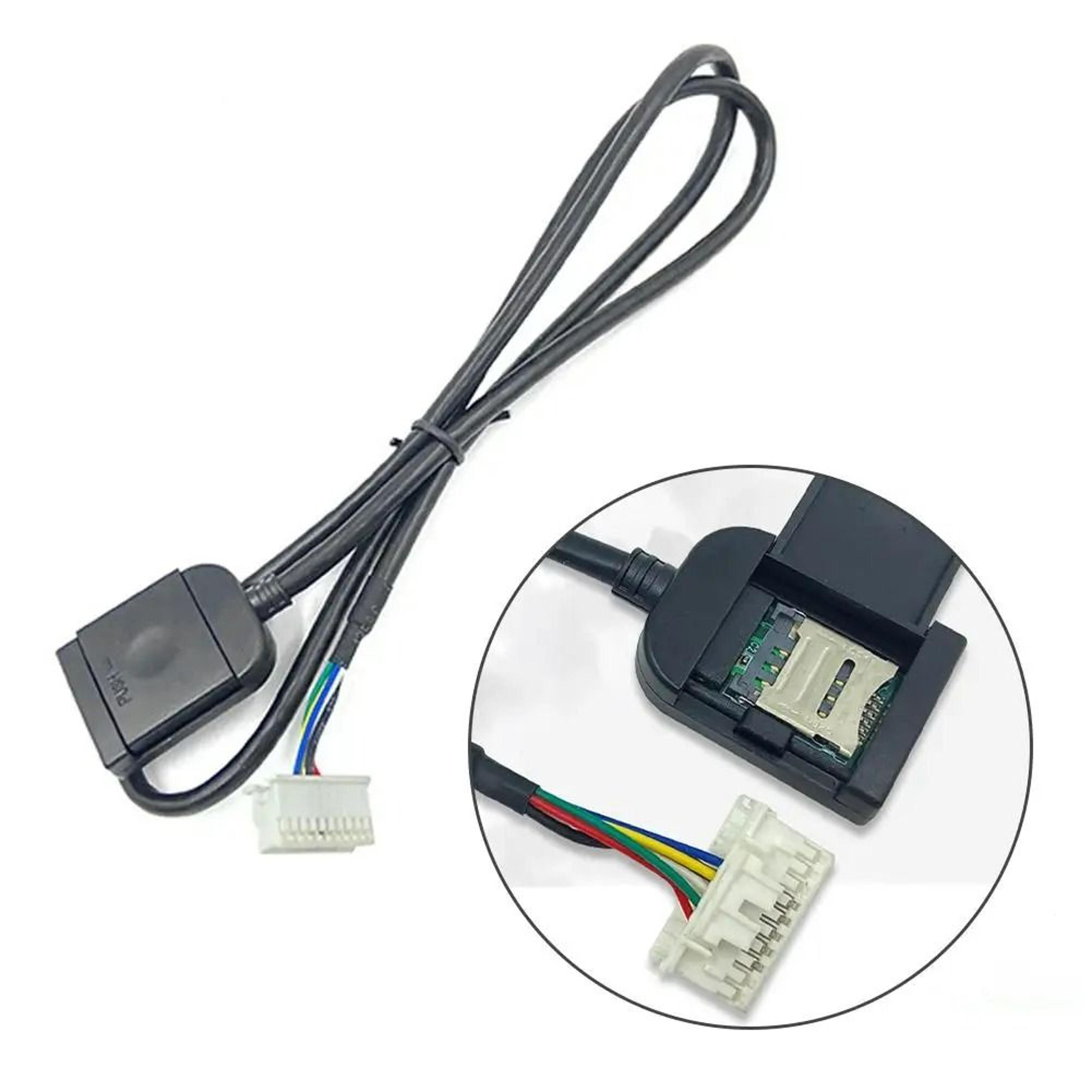 SIM Card Slot Adapter  20Pin Cable Harness For Android Car Radio 1