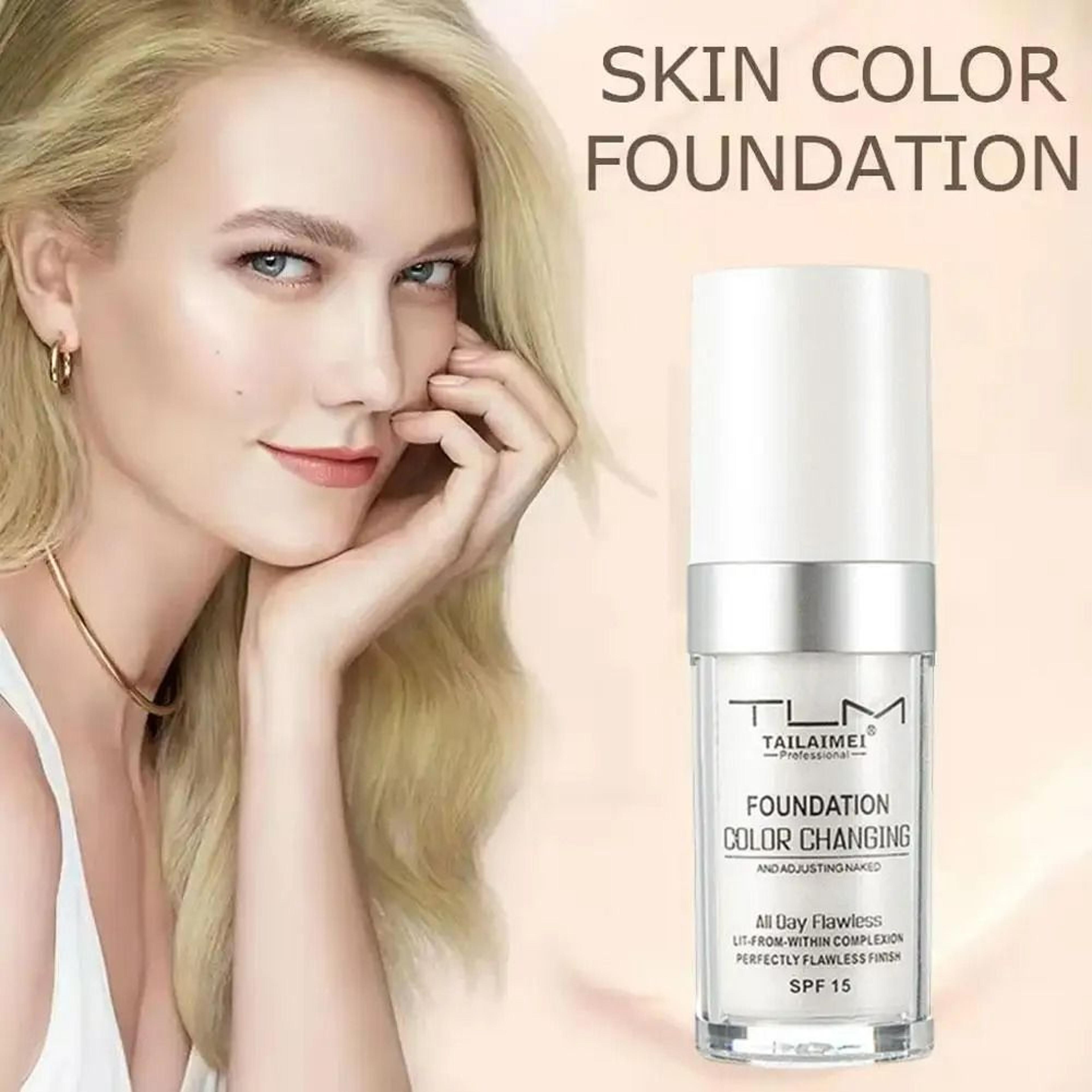 ColorChanging Hydrating Foundation  Waterproof Concealer 2