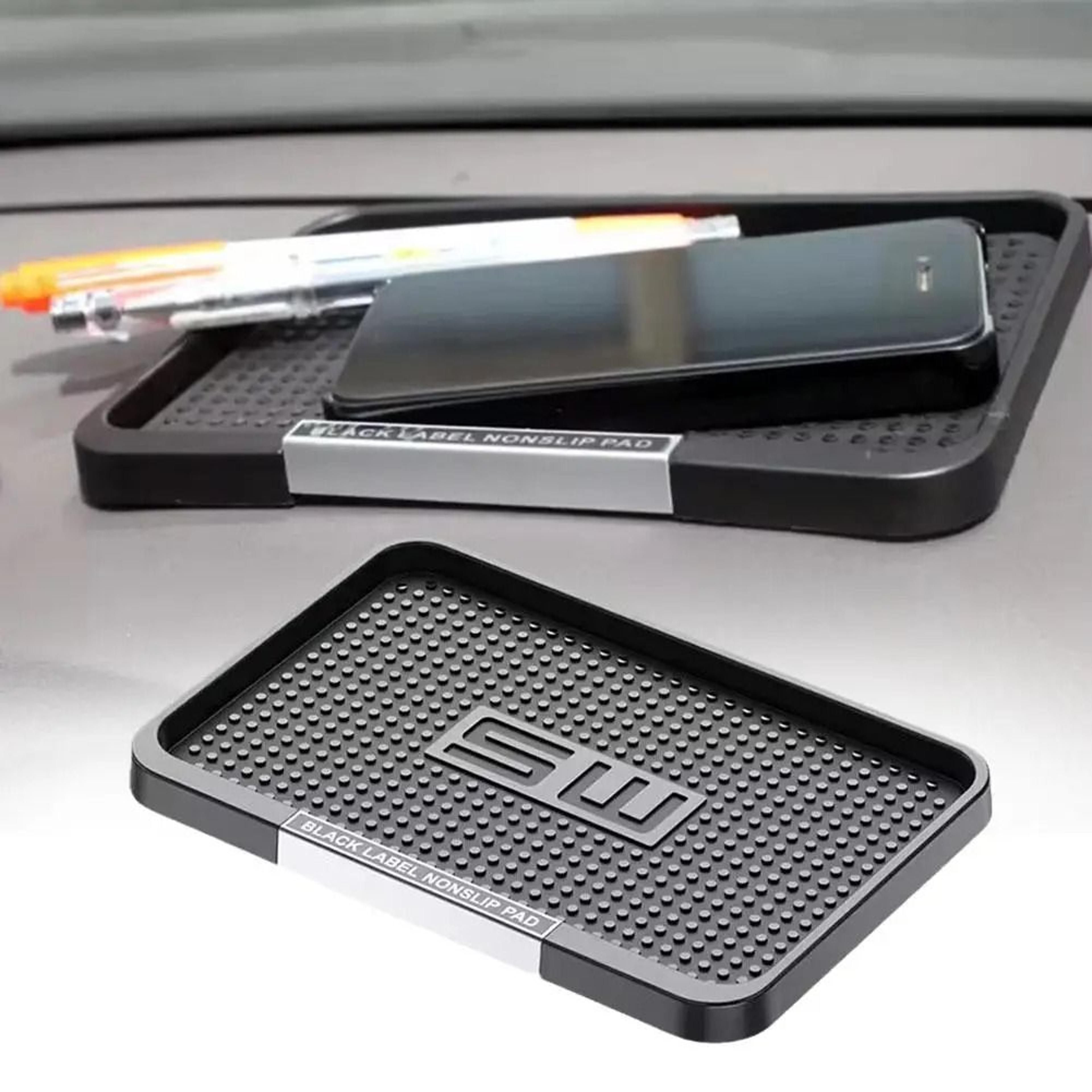 car dashboard anti-slip silicone storage mat & phone holder