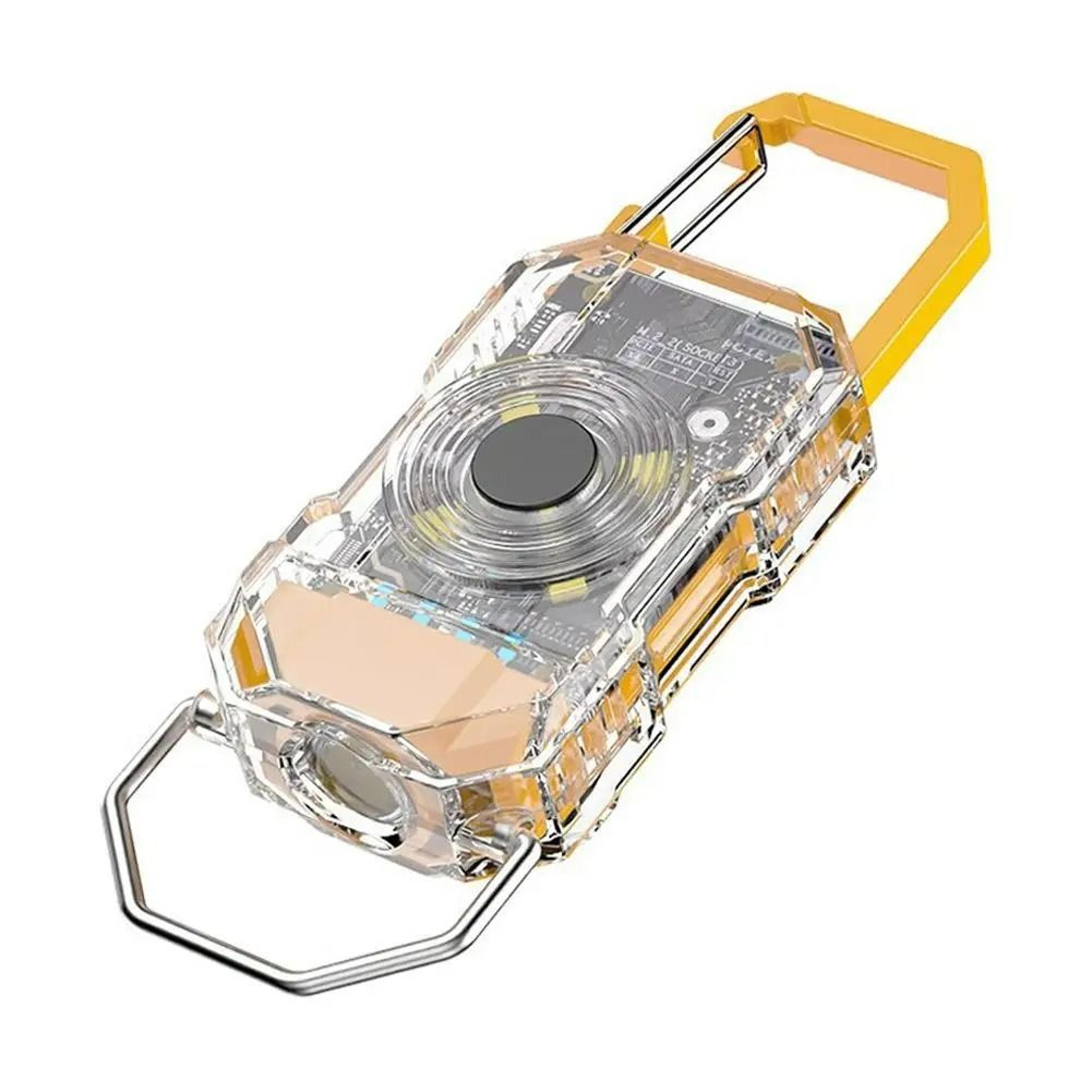 Rechargeable Mini COB Keychain Work Light Flashlight 7