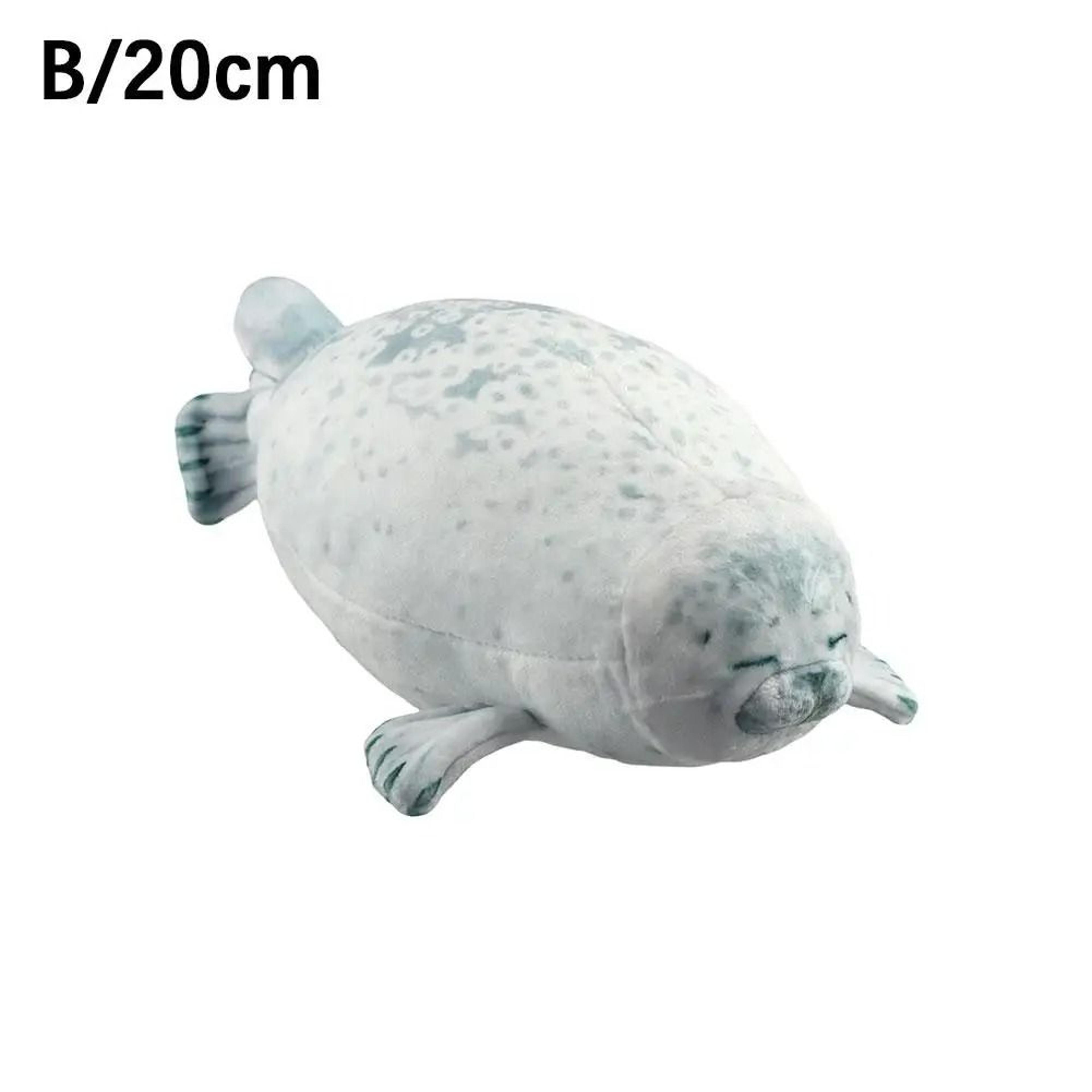 Elite Chubby Angry Blob Seal Plush Throw Pillow 6