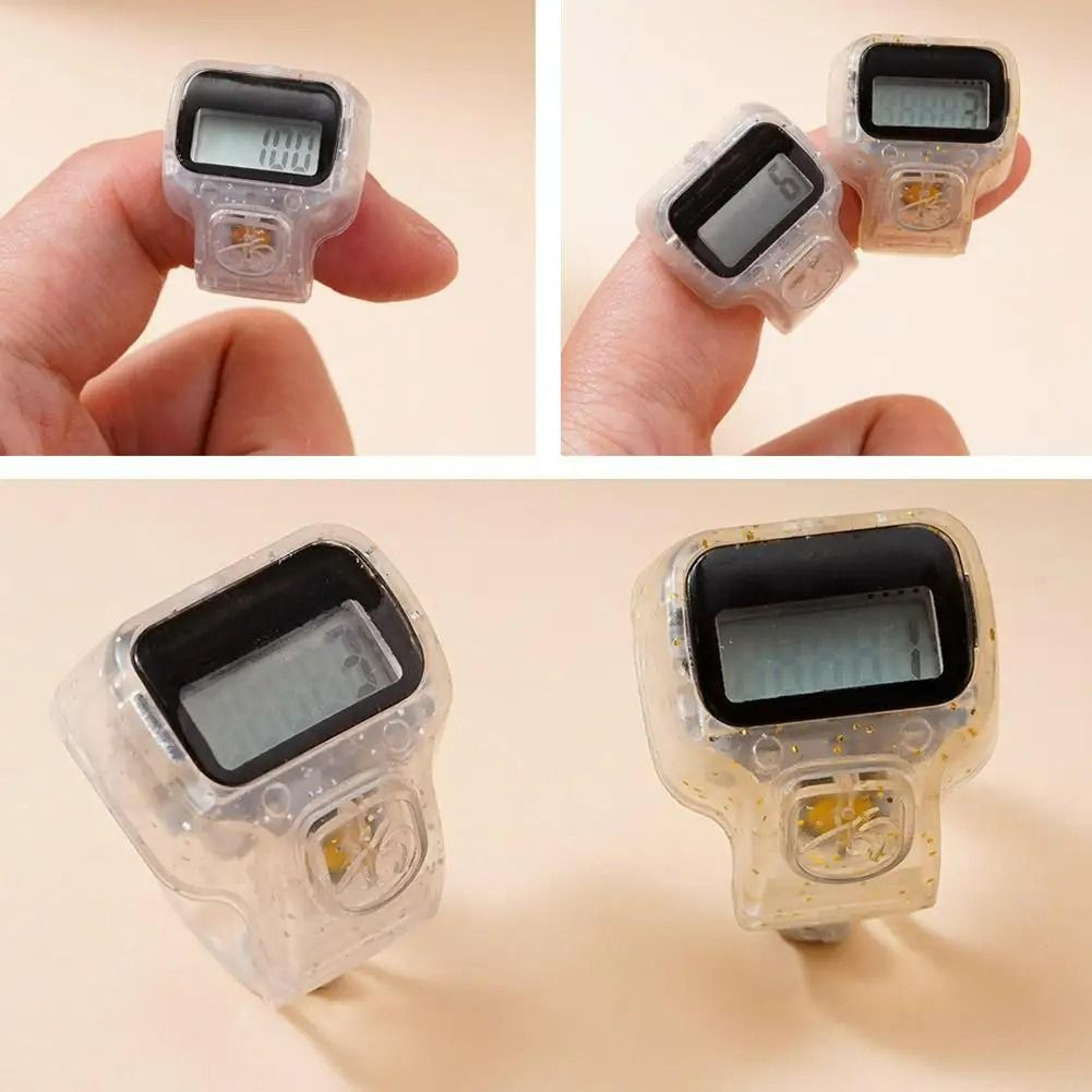 LED Digital Finger Tally Counter With Compass For Tasbih 5