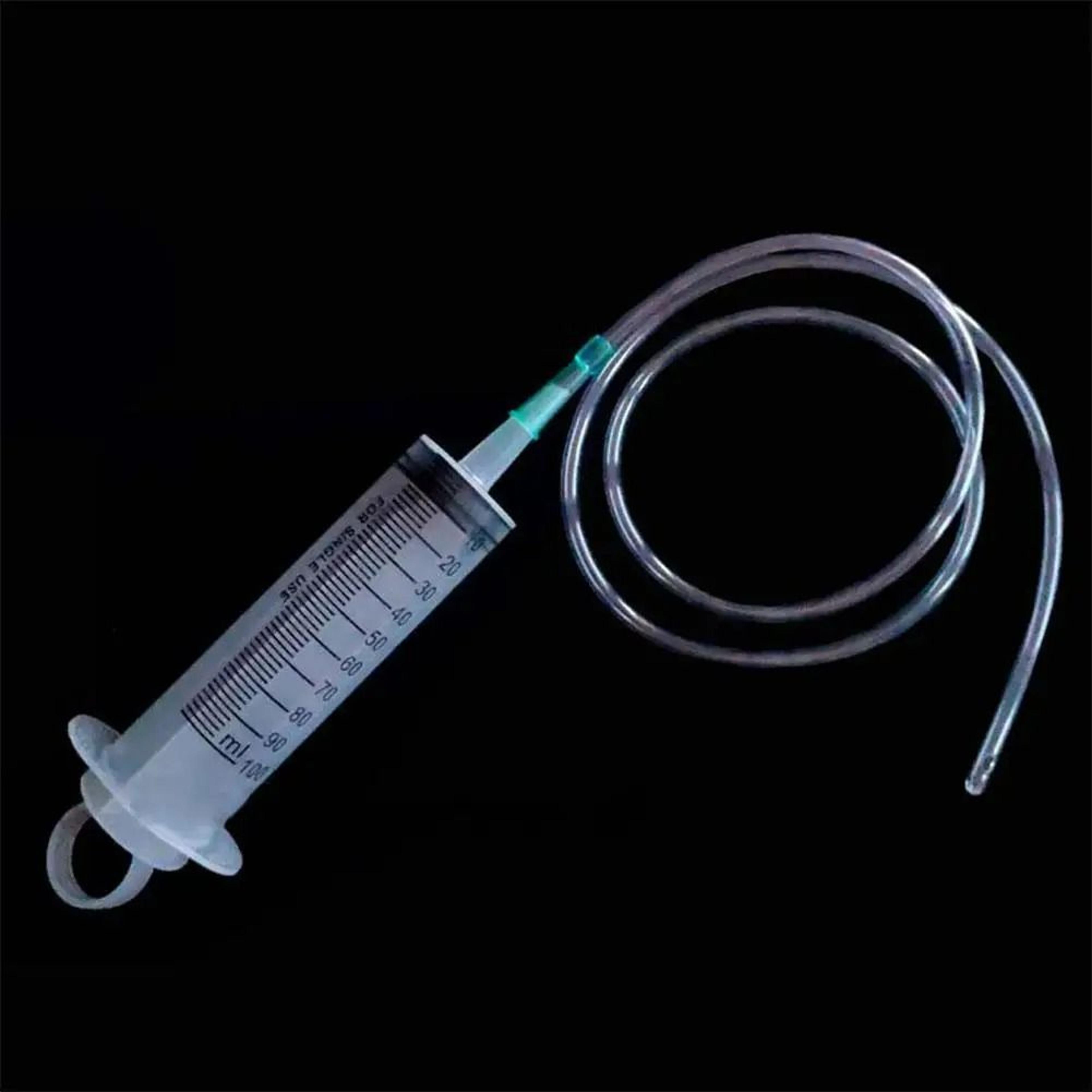 Large Reusable Measuring Syringe With Clear Tubing 2