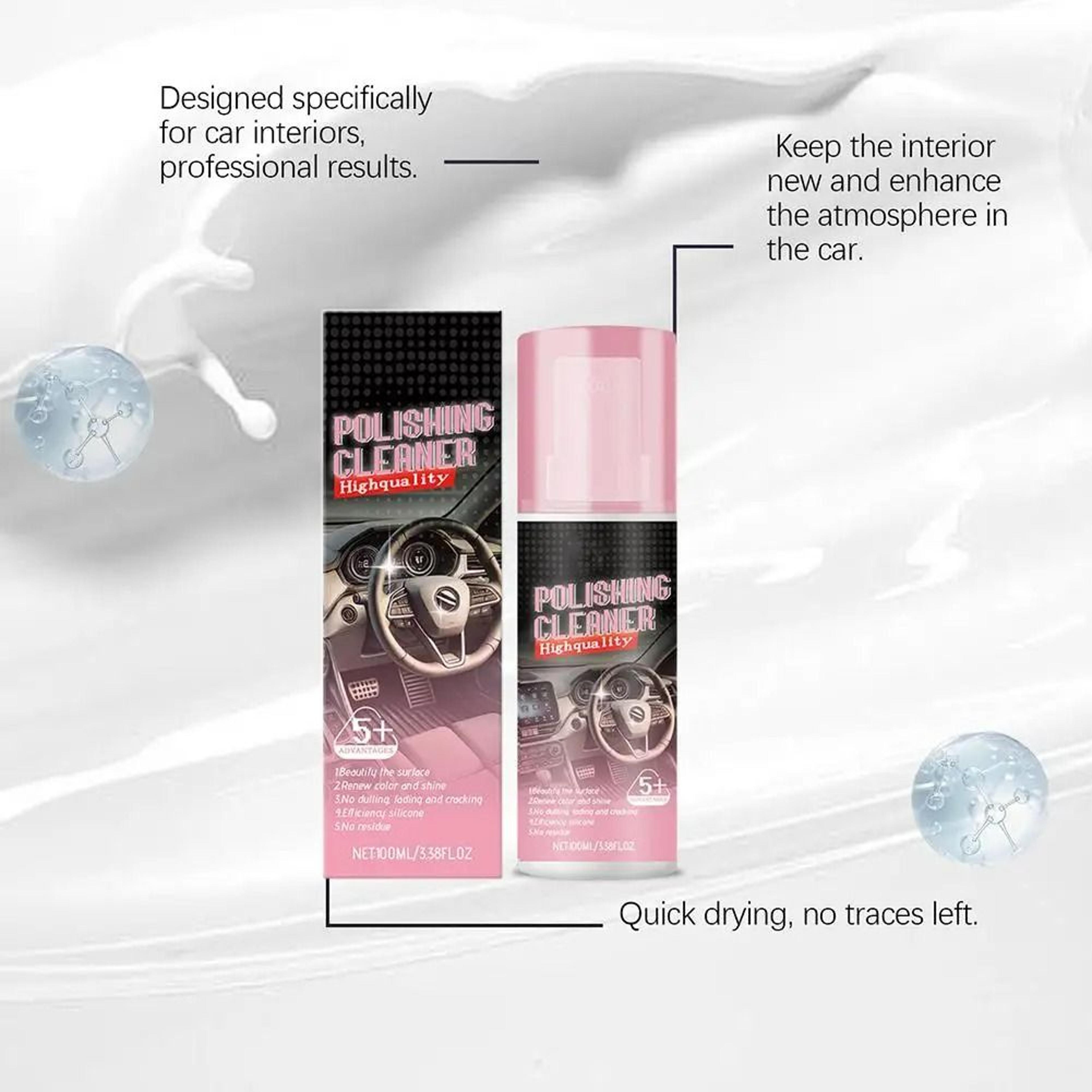 HighGloss Car Interior Cleaner And Leather Polishing Agent 2