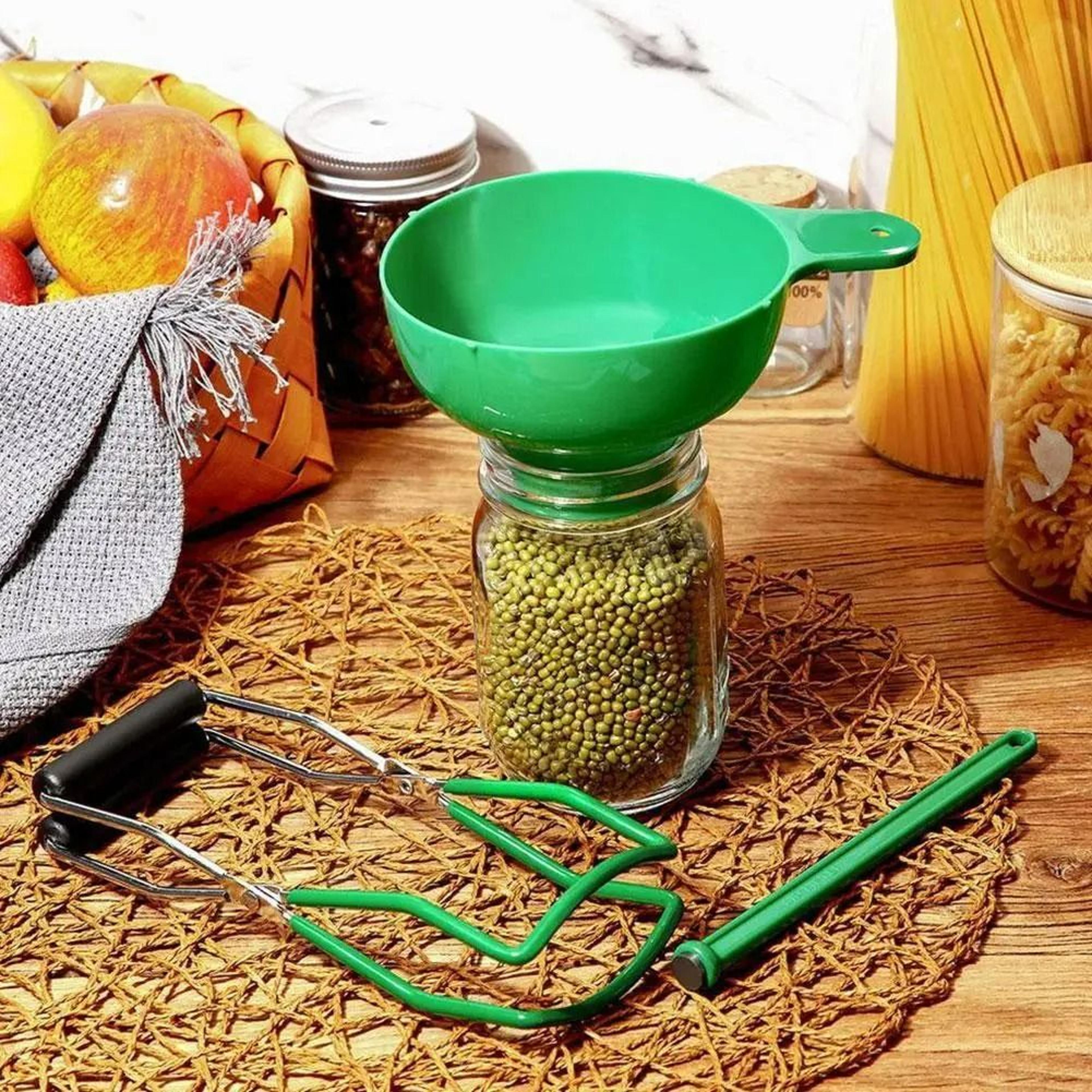 stainless steel anti-scald canning tools set with jar lifter