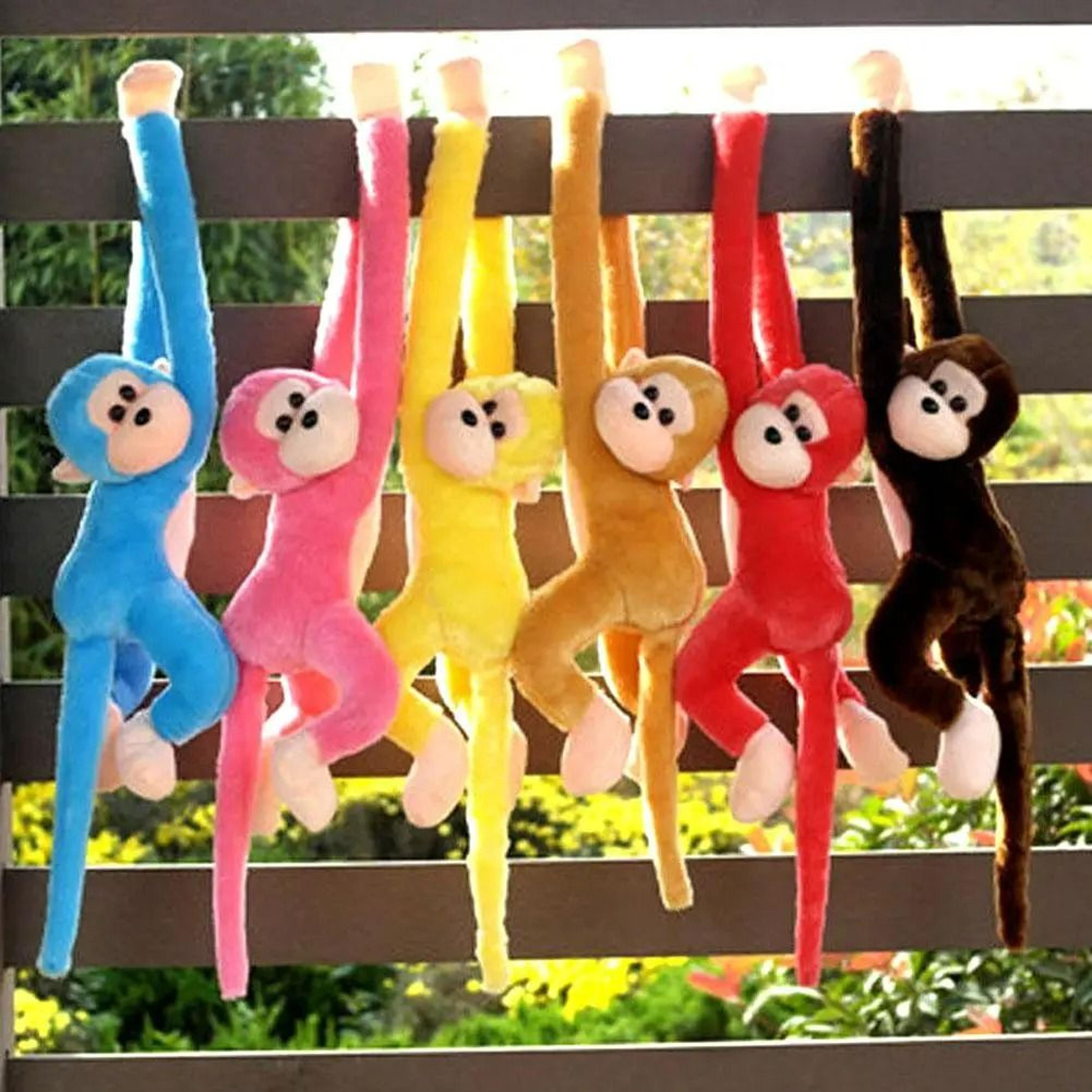 Long Arm Hanging Banana Monkey Plush Doll 2