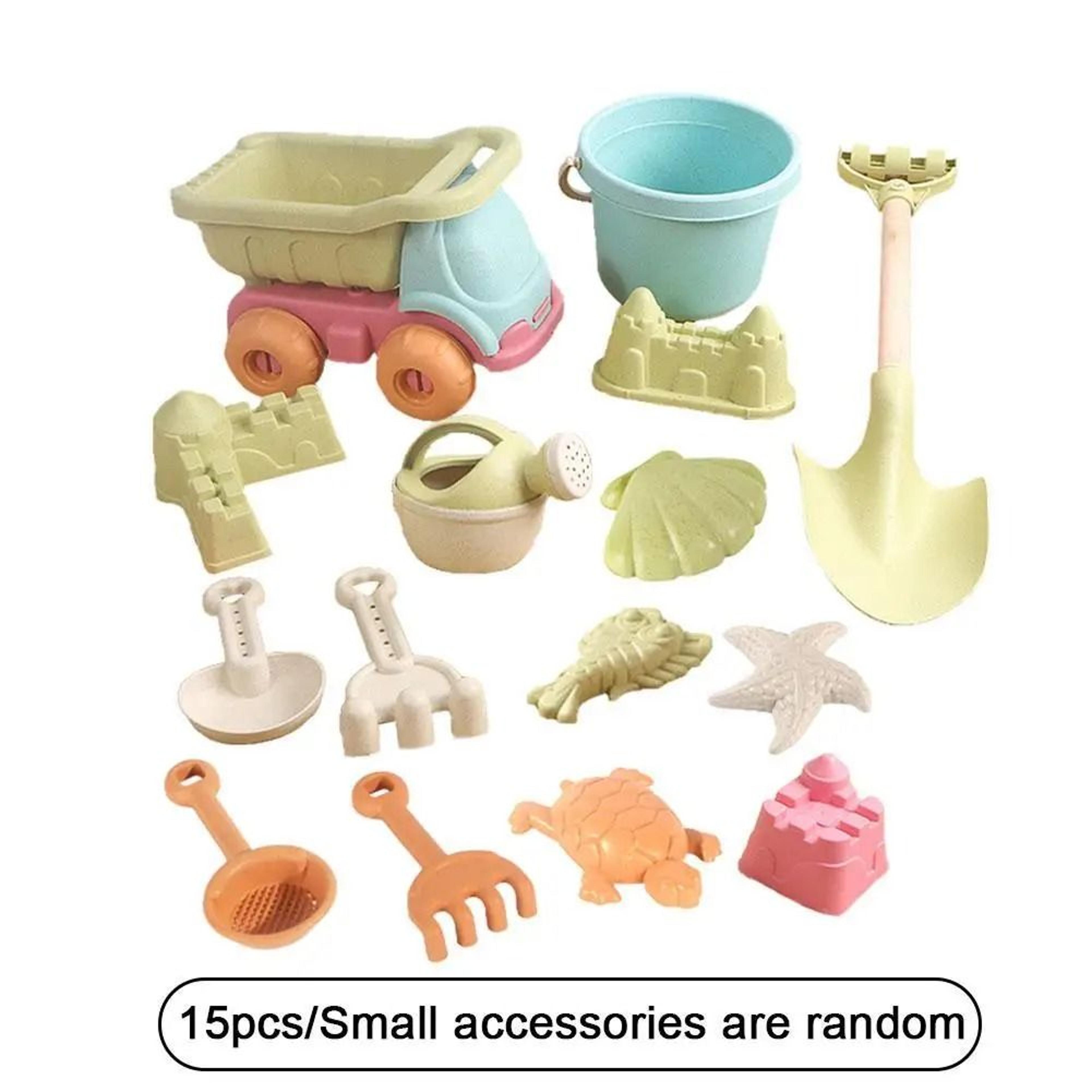 Kids Outdoor Beach Sand Mold And Tool Play Set 9