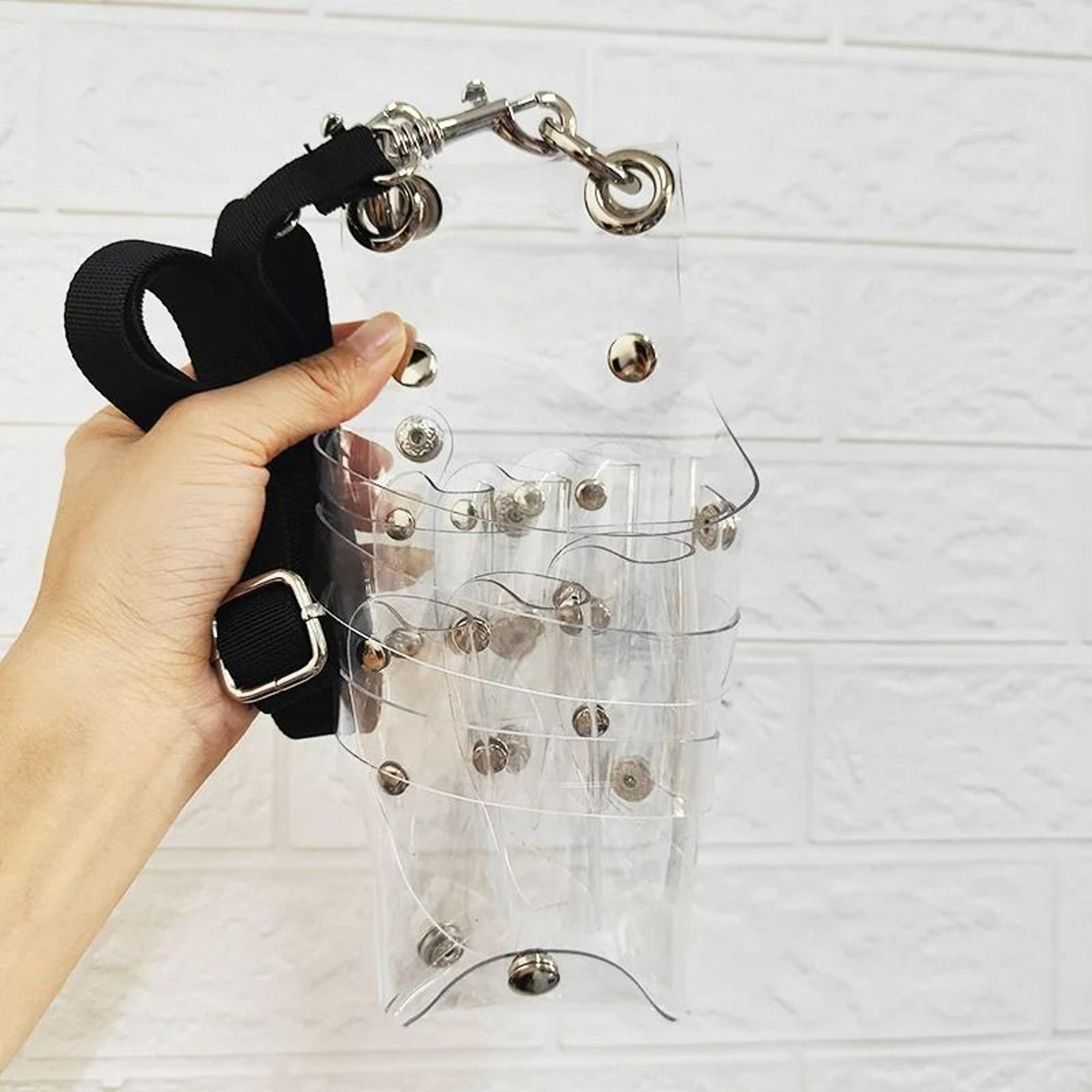7Hole Transparent Salon Scissors Holster Pouch 8