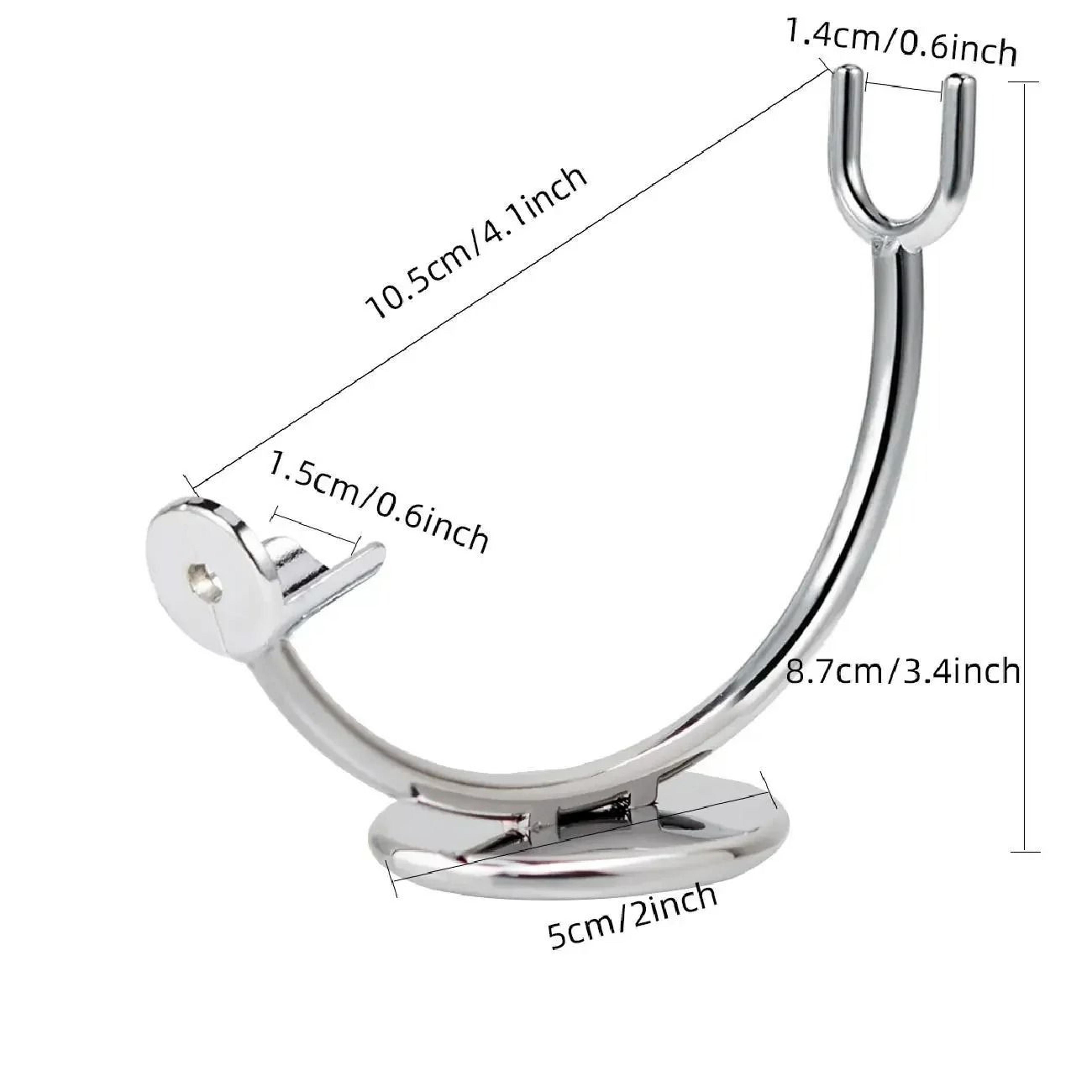 Men Shaving Brush And Razor Holder Stand 2