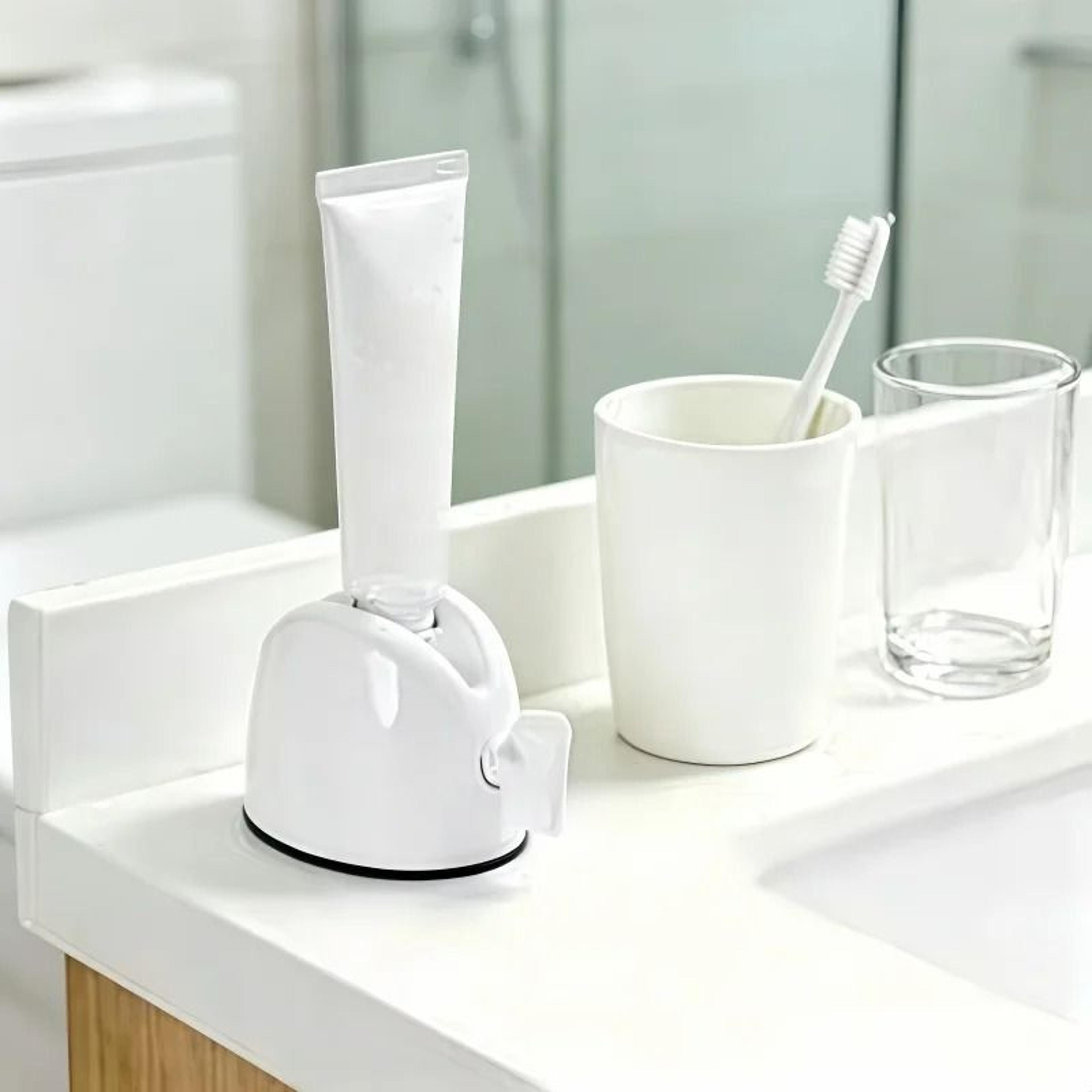 Rolling Toothpaste Squeezer And Tube Holder Stand 0