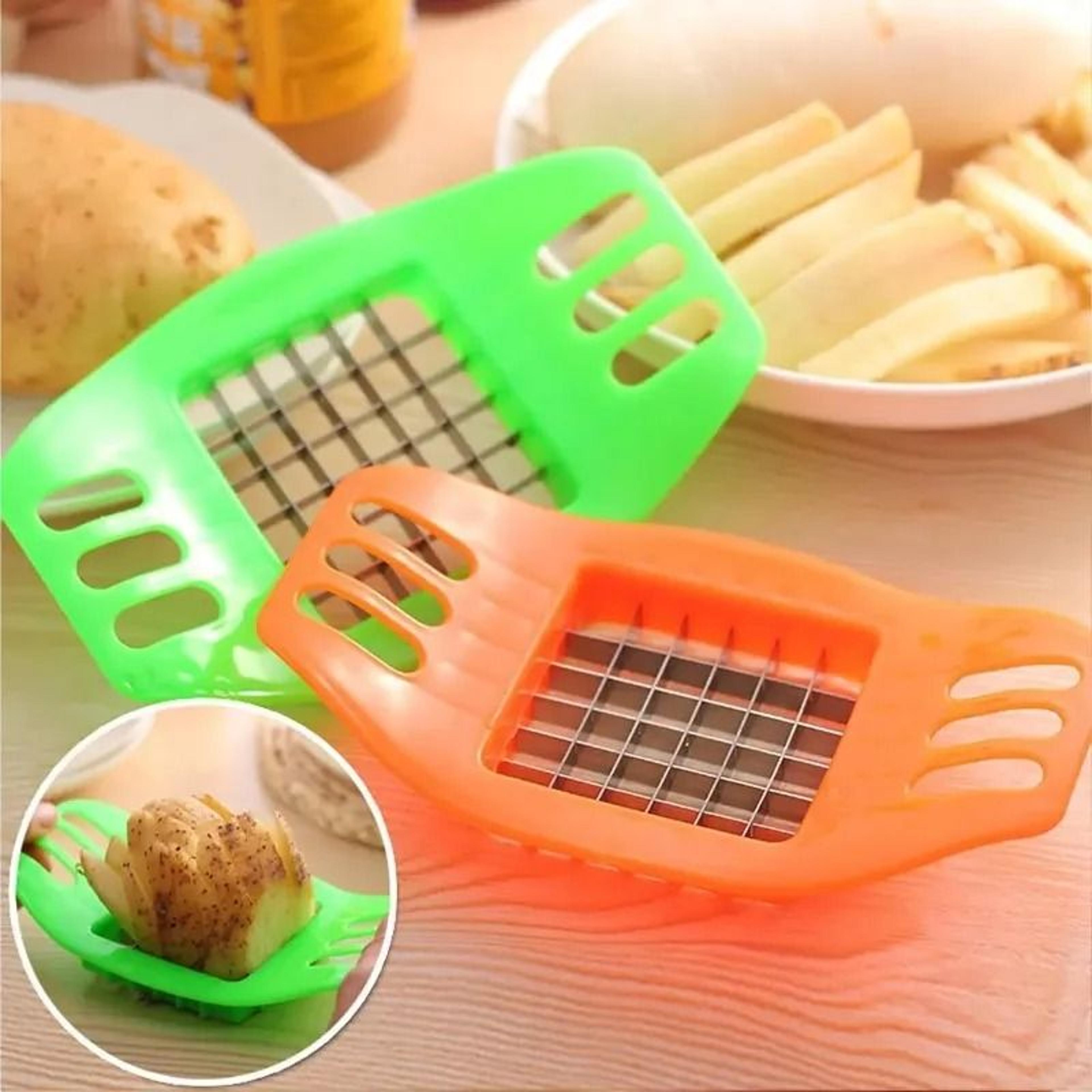 Stainless Steel French Fry Cutter And Potato Slicer 2