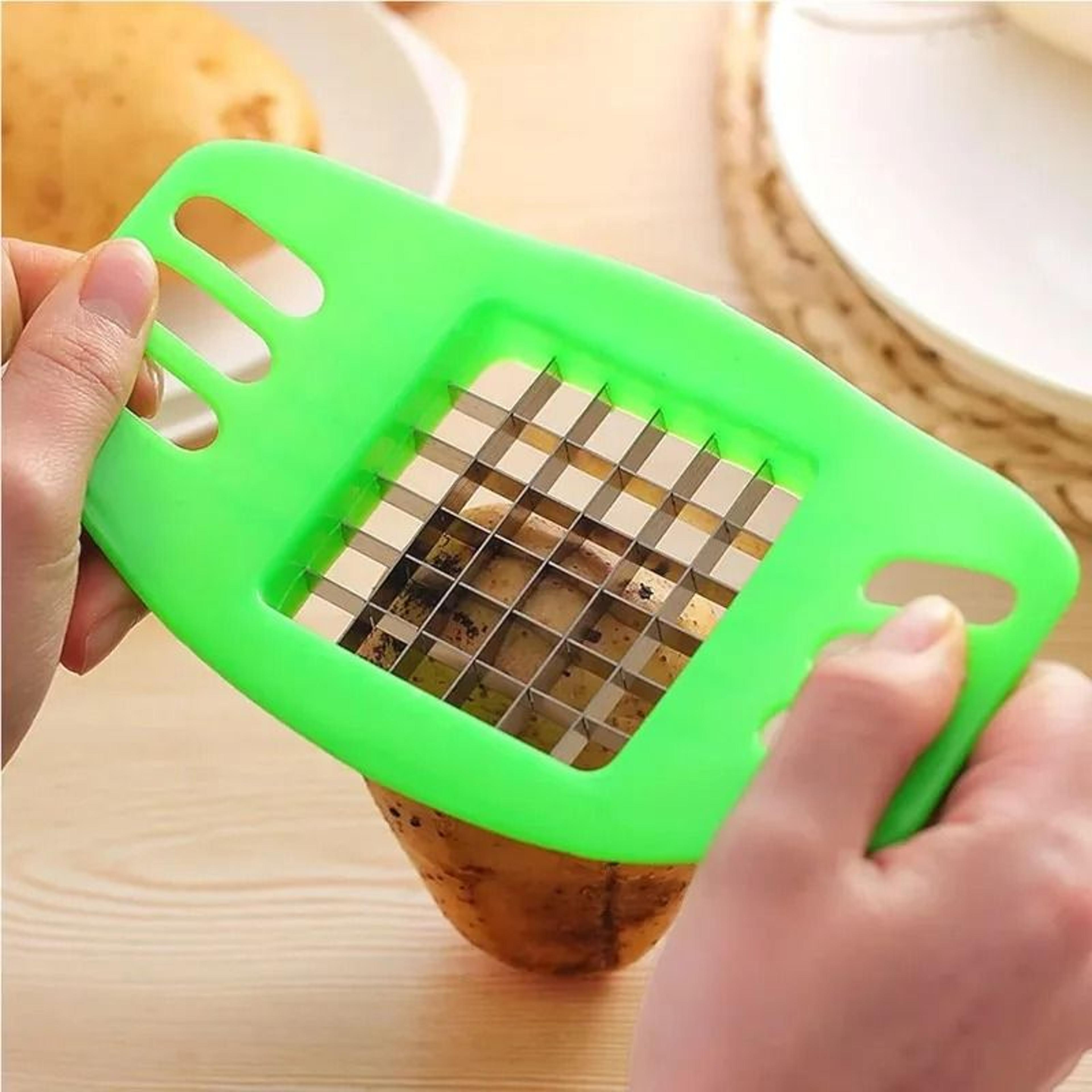 Stainless Steel French Fry Cutter And Potato Slicer 3