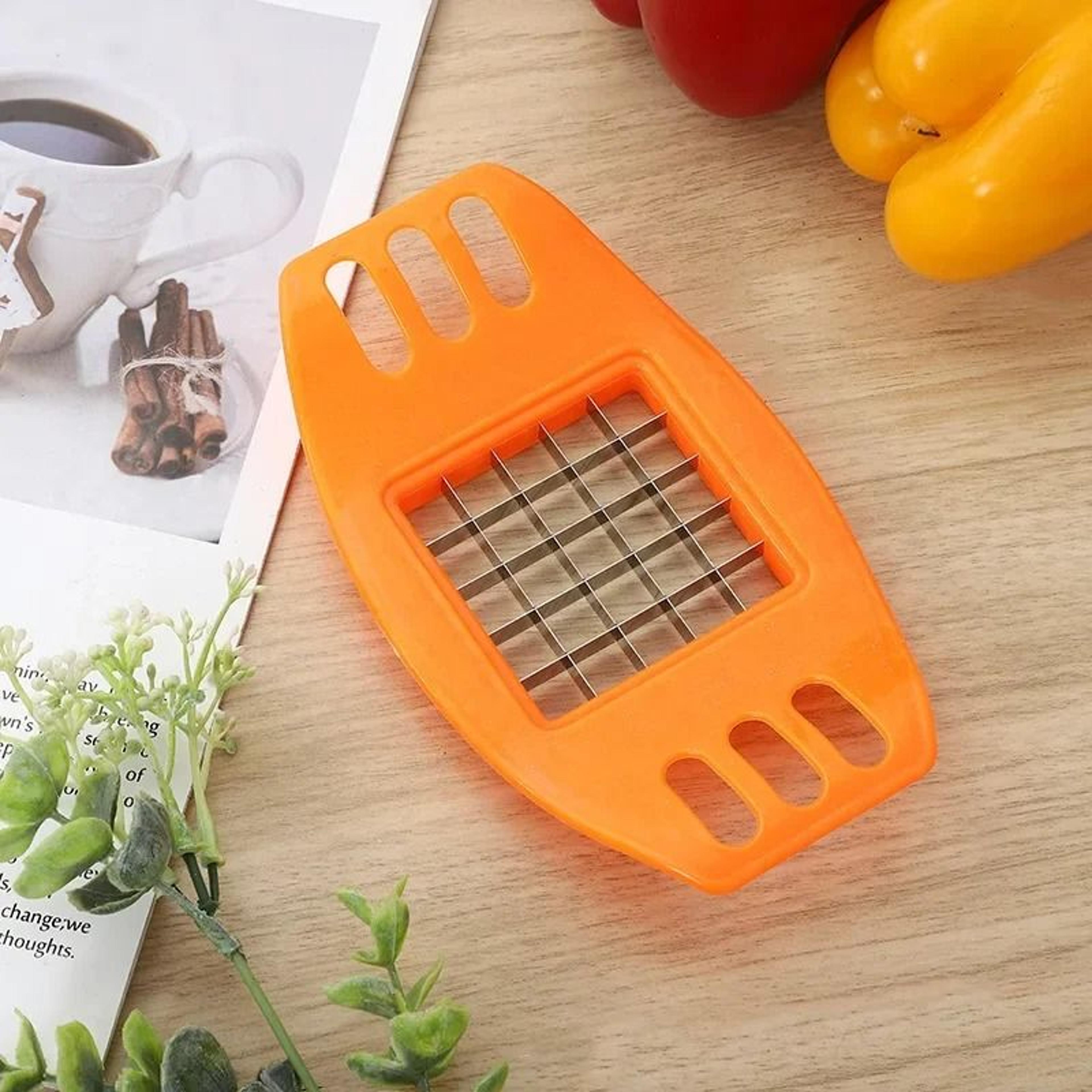 Stainless Steel French Fry Cutter And Potato Slicer 6