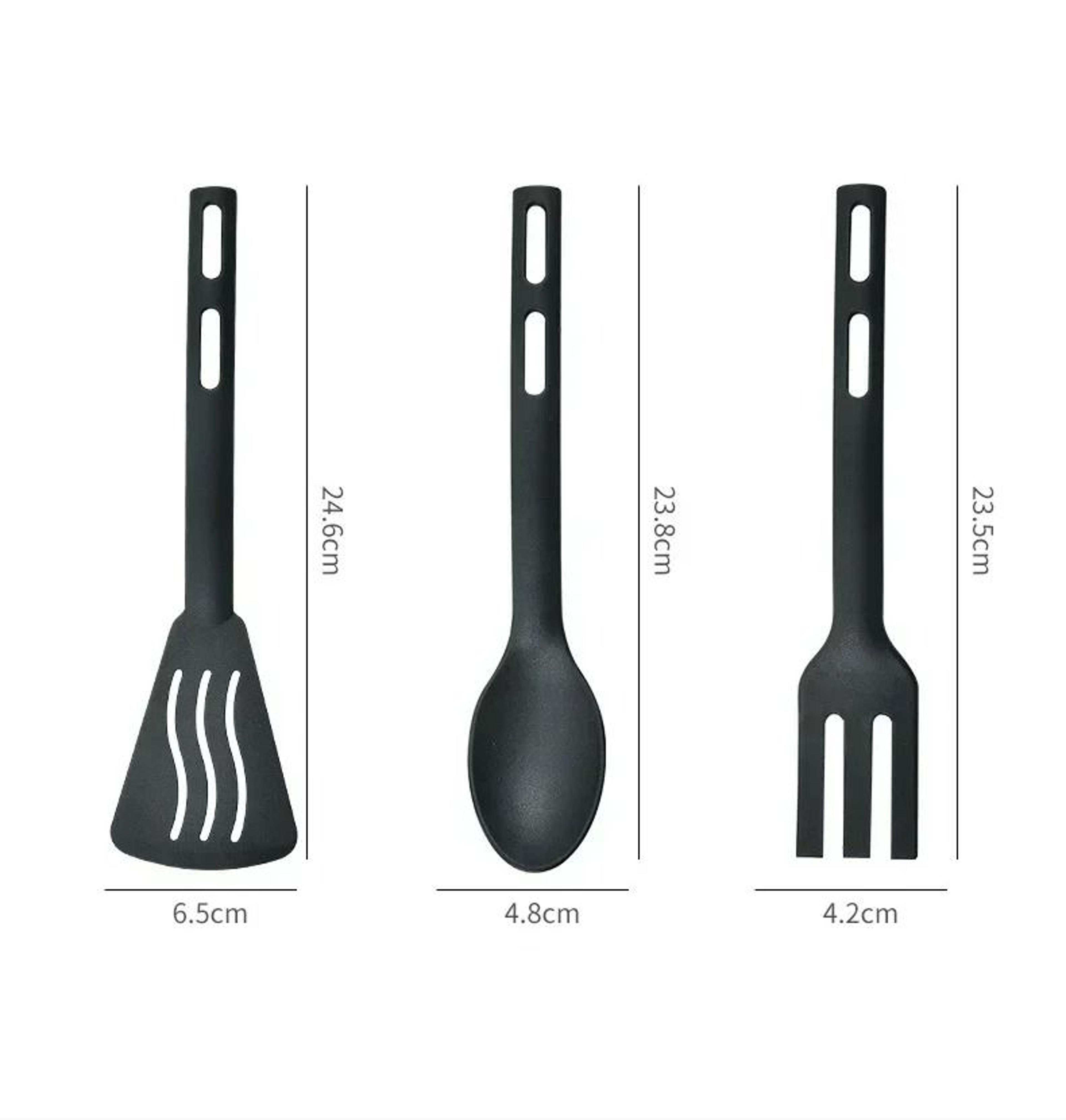 3Piece NonStick Nylon Kitchen Utensil Set 5