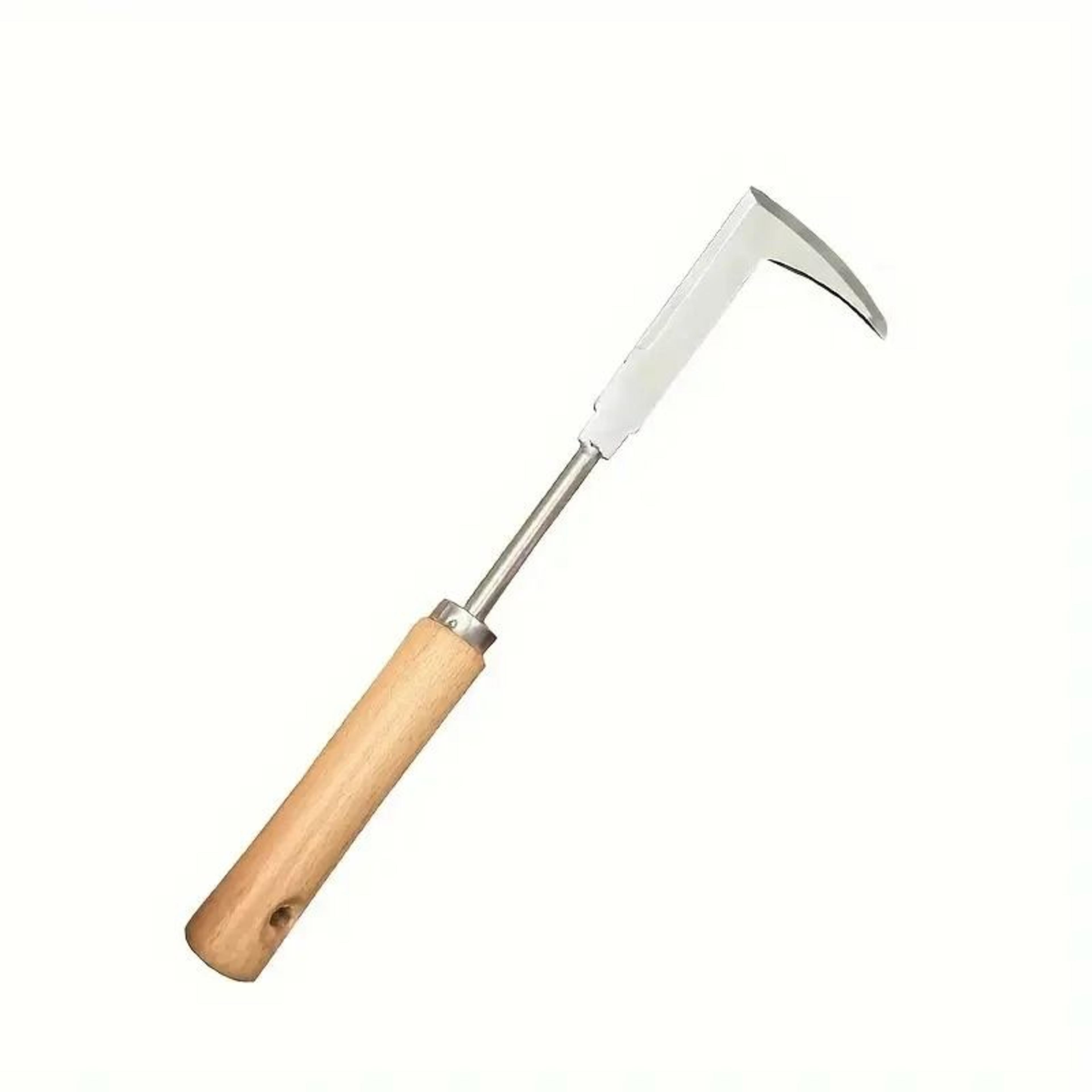 Stainless Steel LShaped Gap Weeding Tool 0