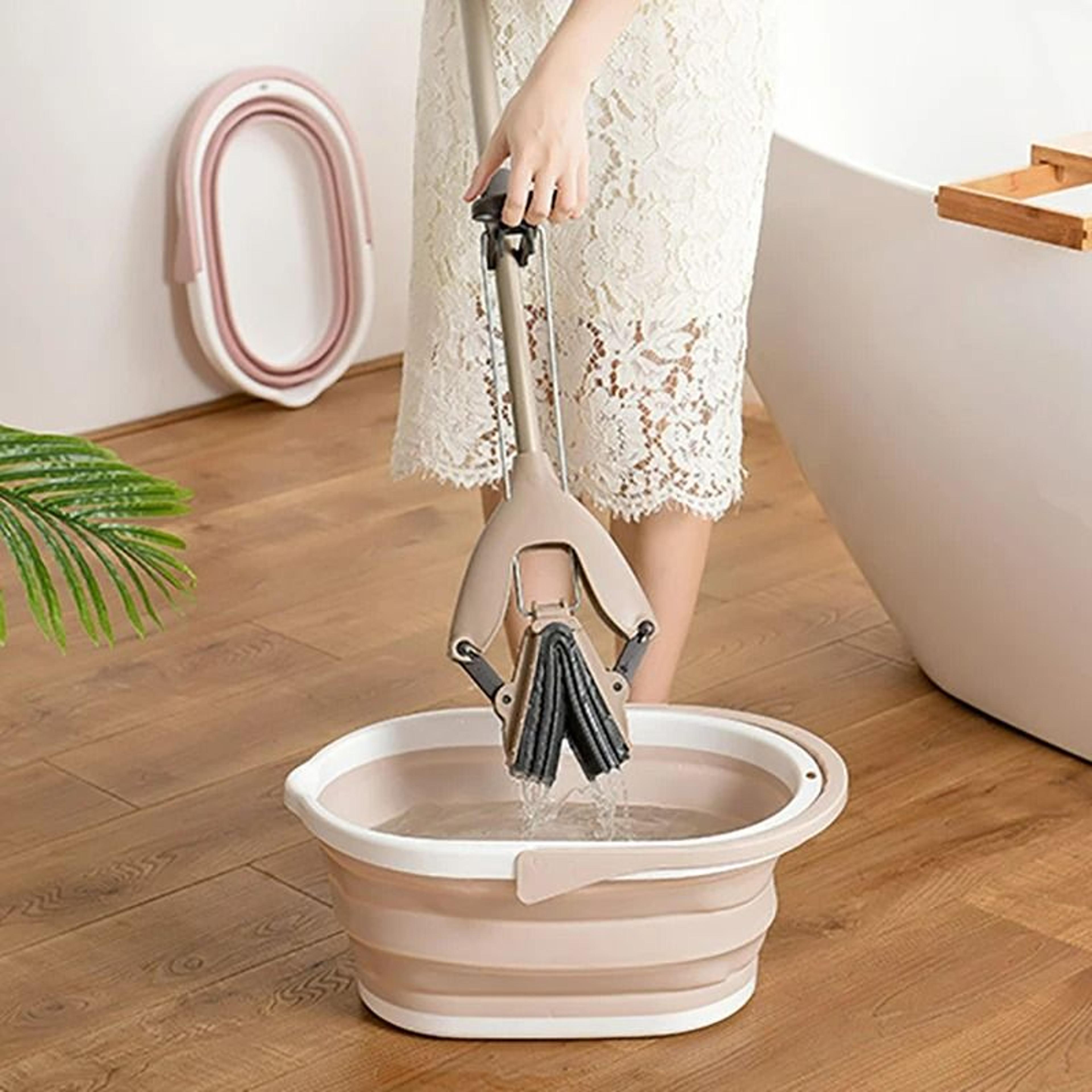 Collapsible Rectangular MultiPurpose Folding Bucket 2