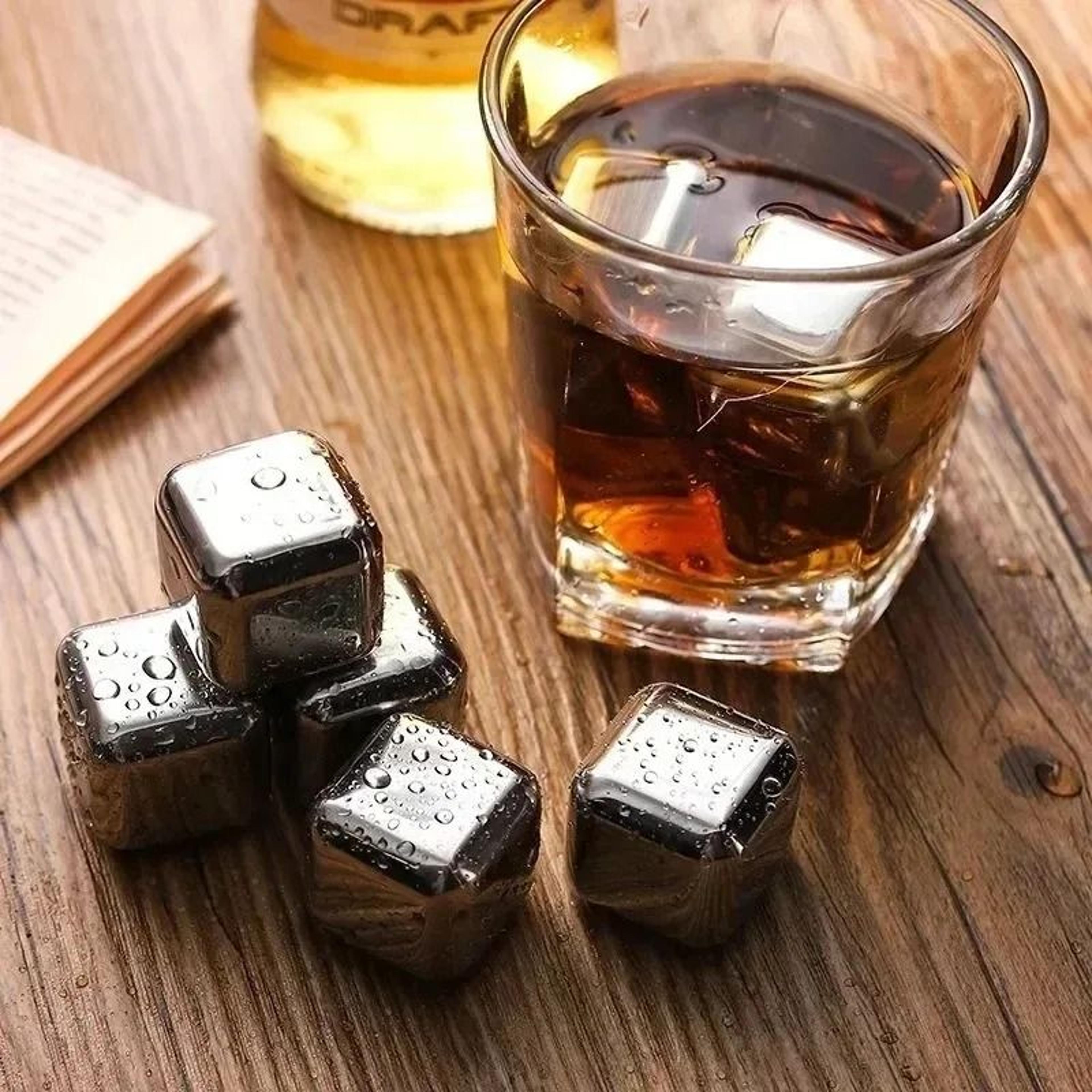 Stainless Steel Reusable Whiskey Ice Cubes 1