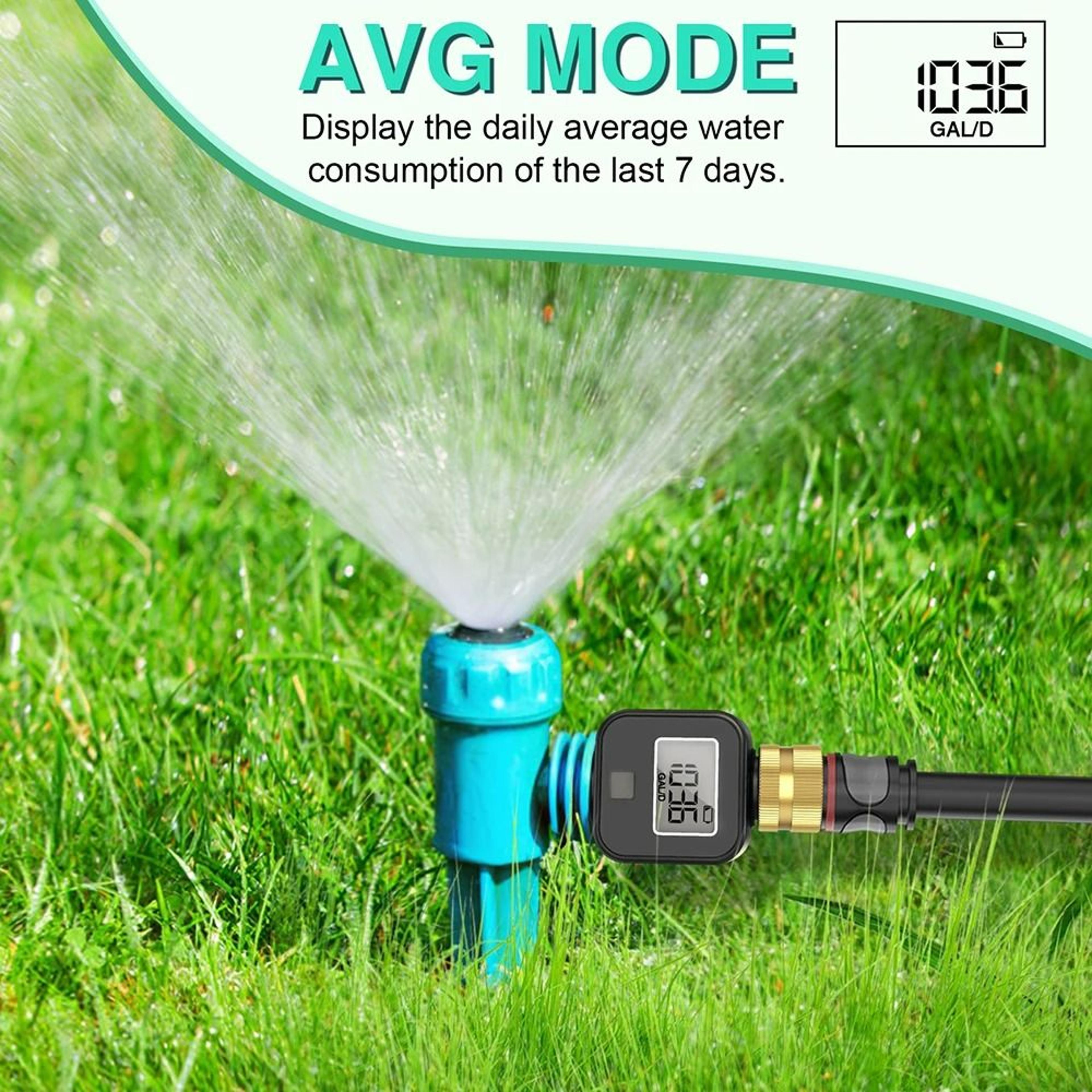 Digital Water Flow Meter With Brass Connectors 1